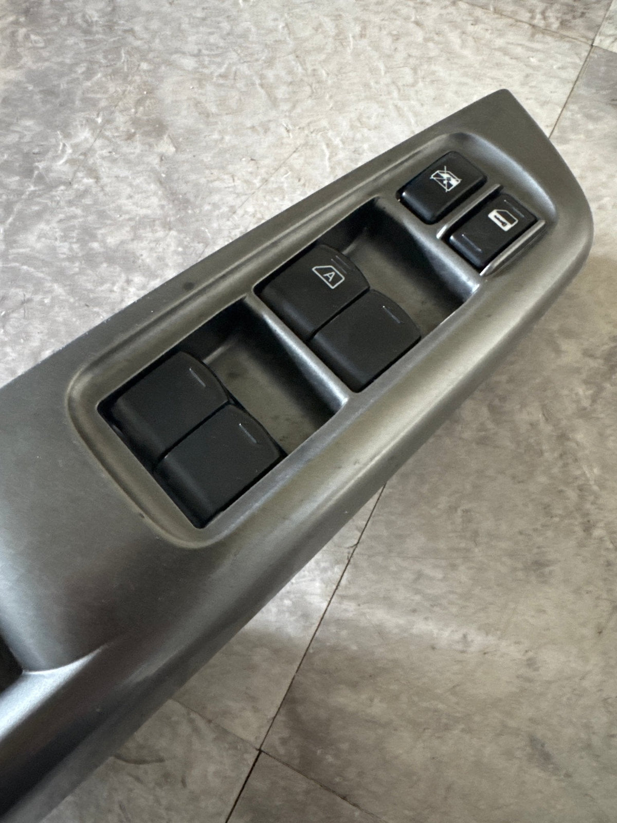 2008-2014 Subaru Impreza WRX STi OEM Front LH Master Window Switch Panel Black