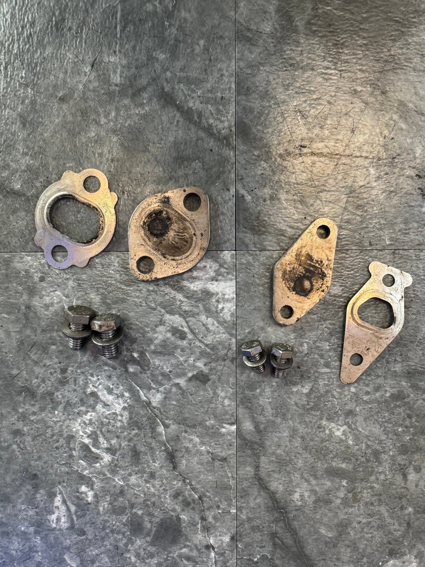Subaru EJ20 EJ25 Engine EGR Delete Plates Air Pump Deletes With Hardware