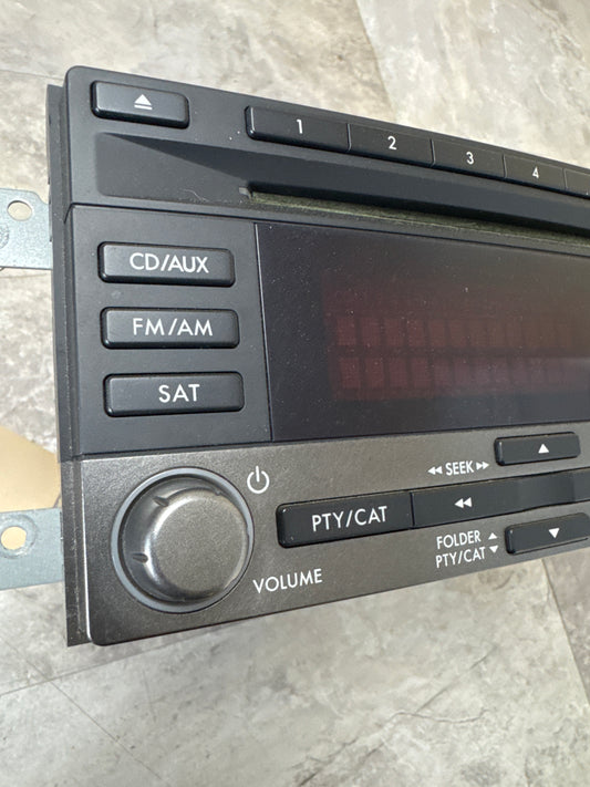 2008-2011 Subaru Impreza OEM AM FM Radio mp3 CD XM Capability