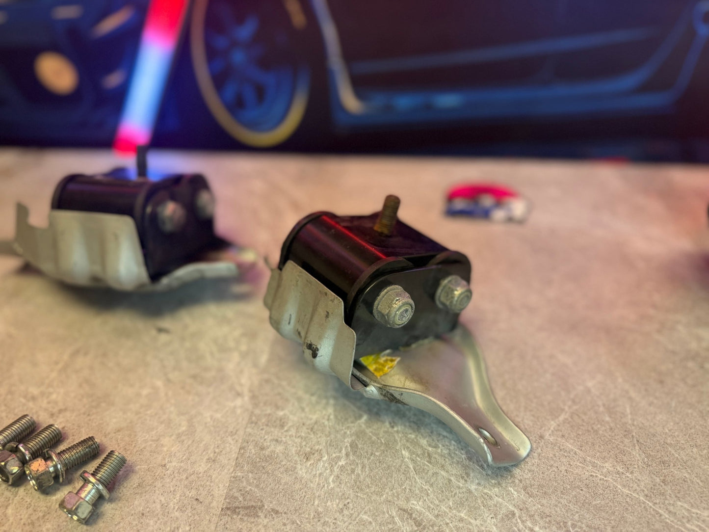TORQUE SOLUTIONS engine mounts with oem mount plates & bolts Subaru wrx & STi