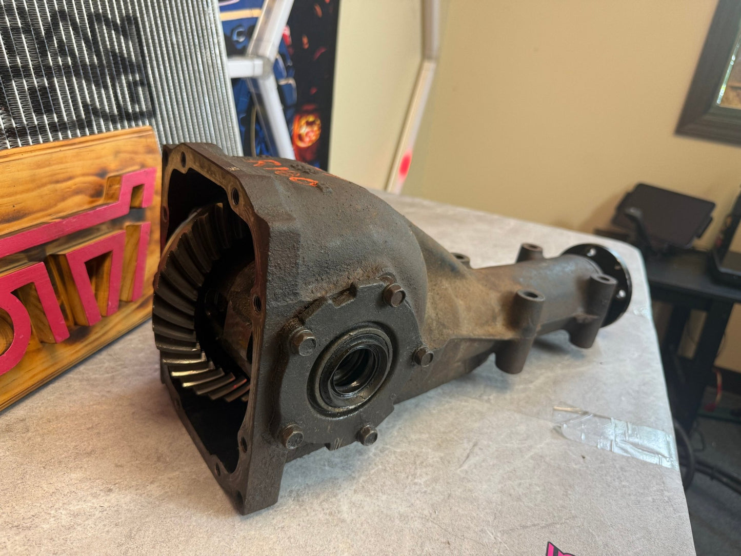 R180 R 180 rear diff differential 2004 2004 blobeye usdm Subaru STi 3.9 lsd six speed