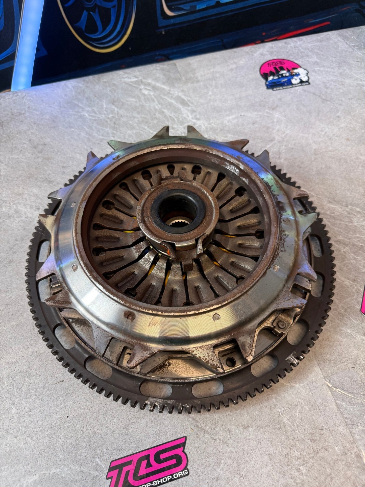 ACT mod-twin 225 heavy duty sprung clutch kit Subaru STi & wrx 6 speed