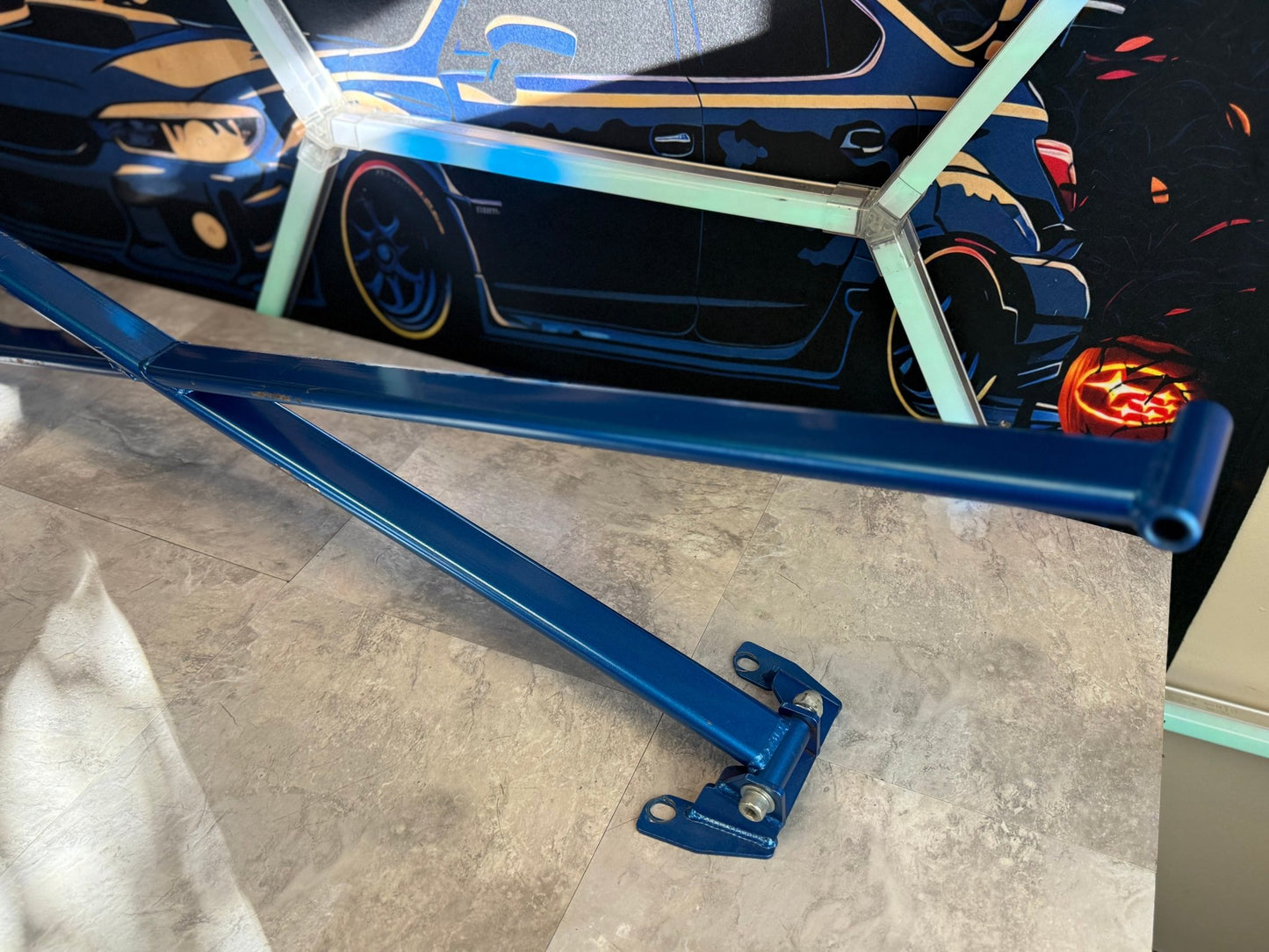 CUSCO rear “ x “ brace rear trunk brace 2015 - 2021 Subaru wrx & STi VA chassis