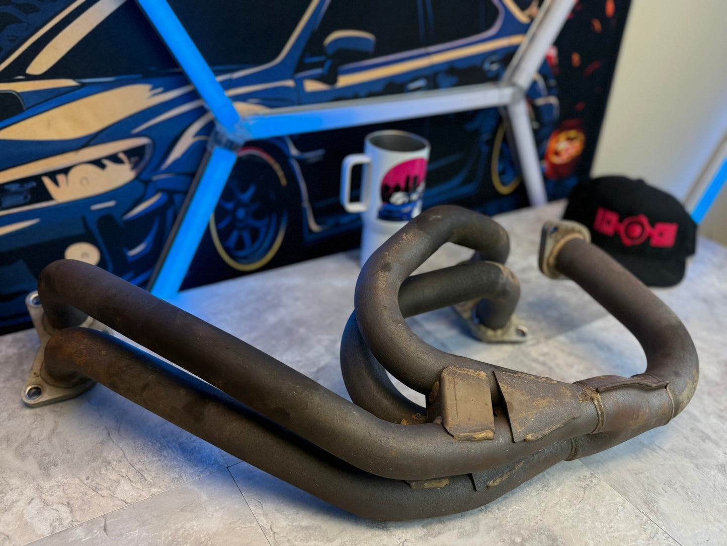HKS ELH 04-21 Subaru STi equal length header exhaust manifold wrx ej257