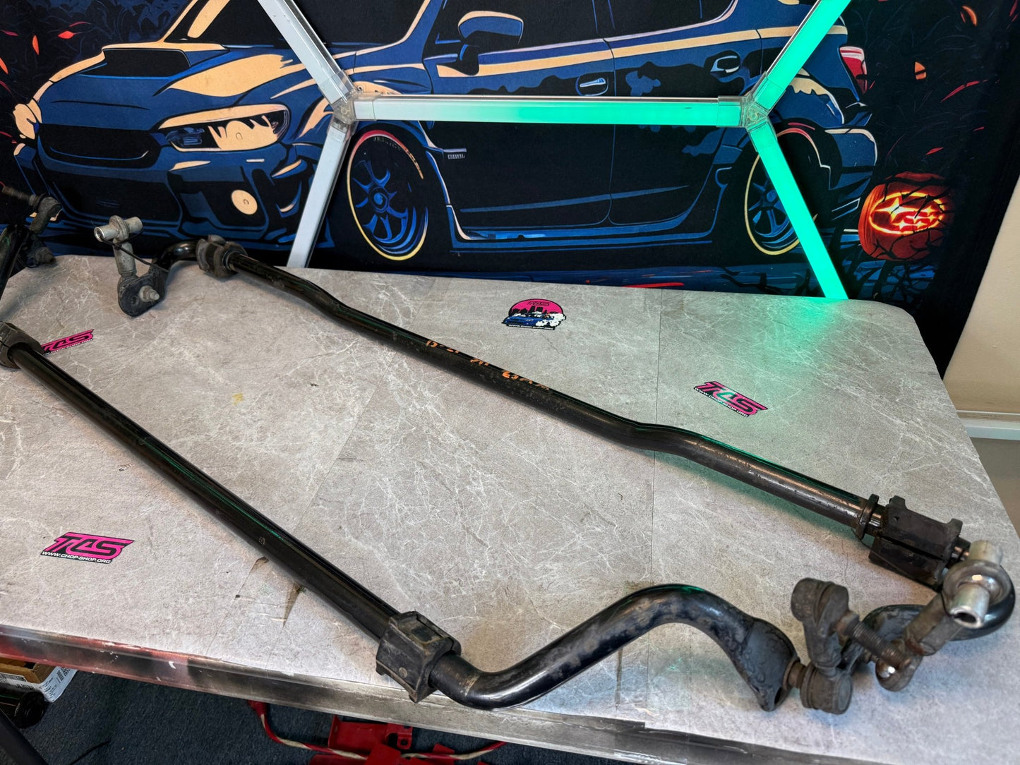 RCE racecomp enginnering front & rear sway bars w/ end links 15-21 Subaru STi