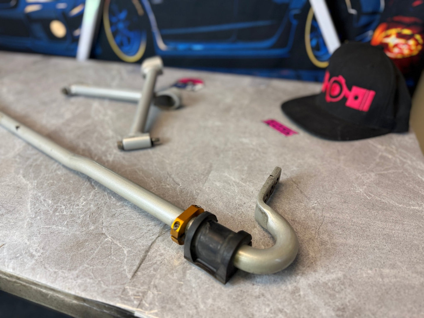 WHITELINE FLATOUT adjustable rear sway bar 22 MM 08-21 SUBARU STi & WRX LEGACY GT