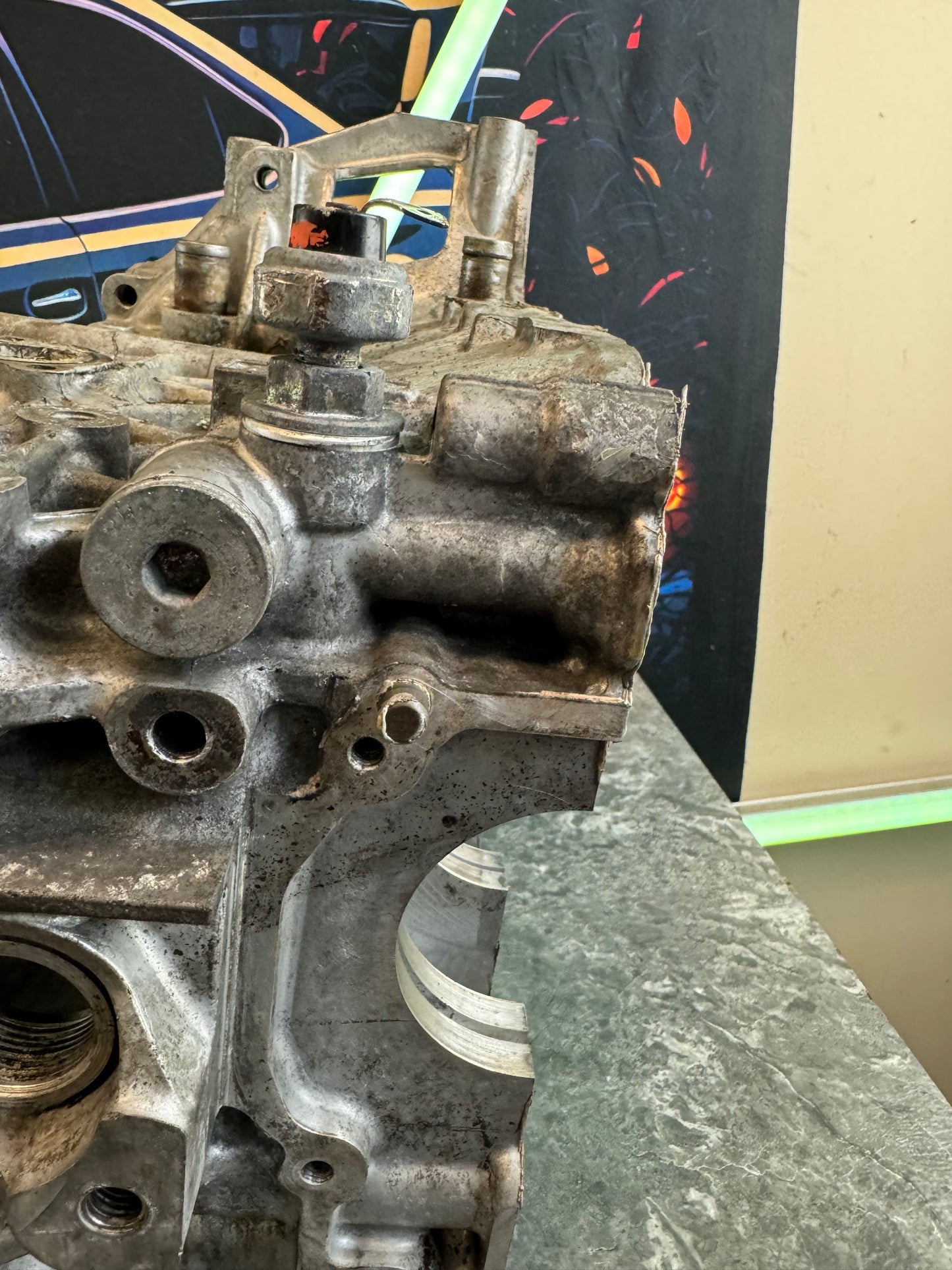 2004-2021 Subaru WRX & STi EJ255 EJ257 EJ 2.5L Engine Block Case Halves Short Block CORE Needs Work
