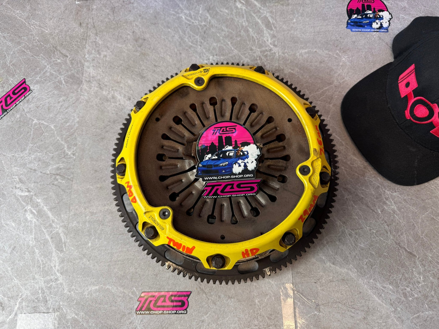 ACT mod-twin 225 heavy duty sprung clutch kit Subaru STi & wrx 6 speed