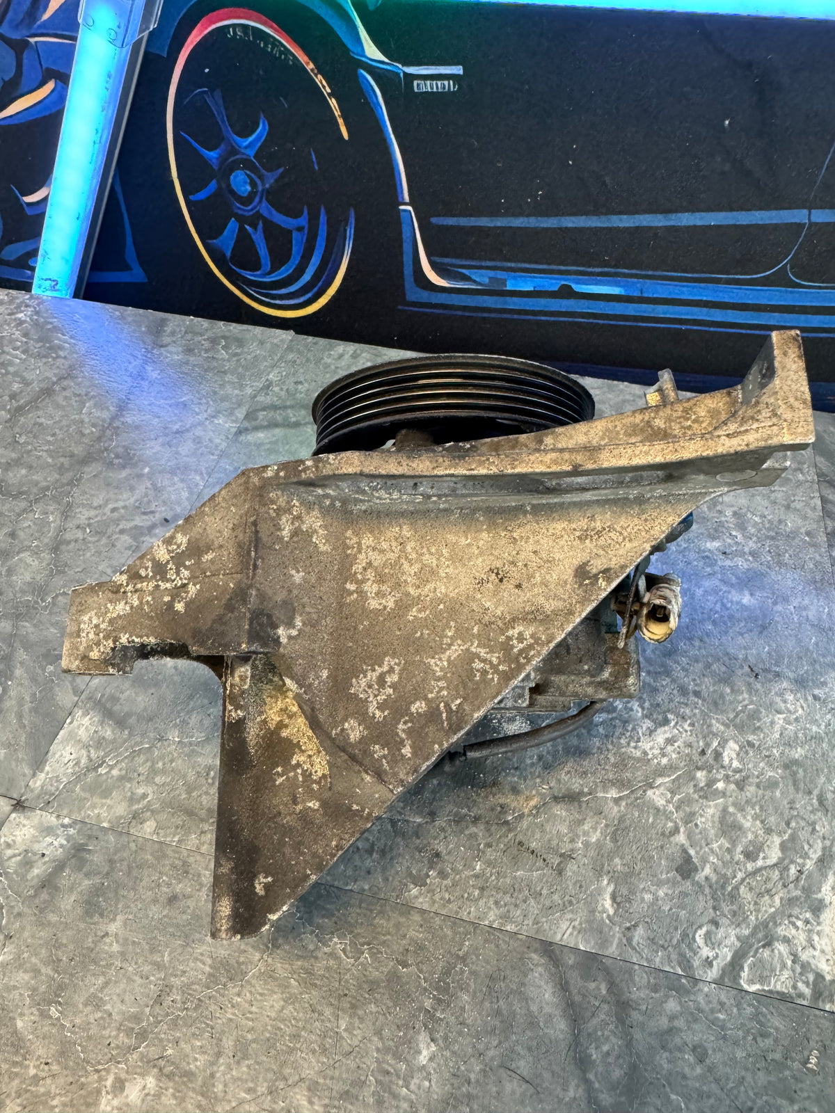 2008-2021 Subaru Impreza WRX STi OEM Power Steering Pump with Mount