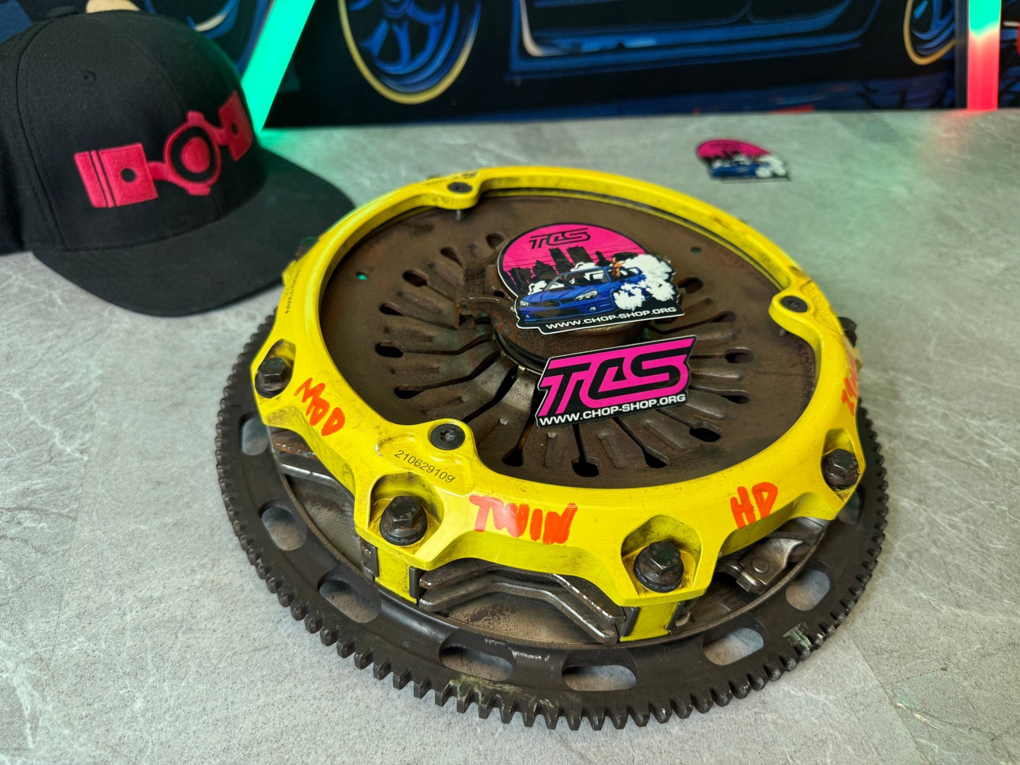 ACT mod-twin 225 heavy duty sprung clutch kit Subaru STi & wrx 6 speed