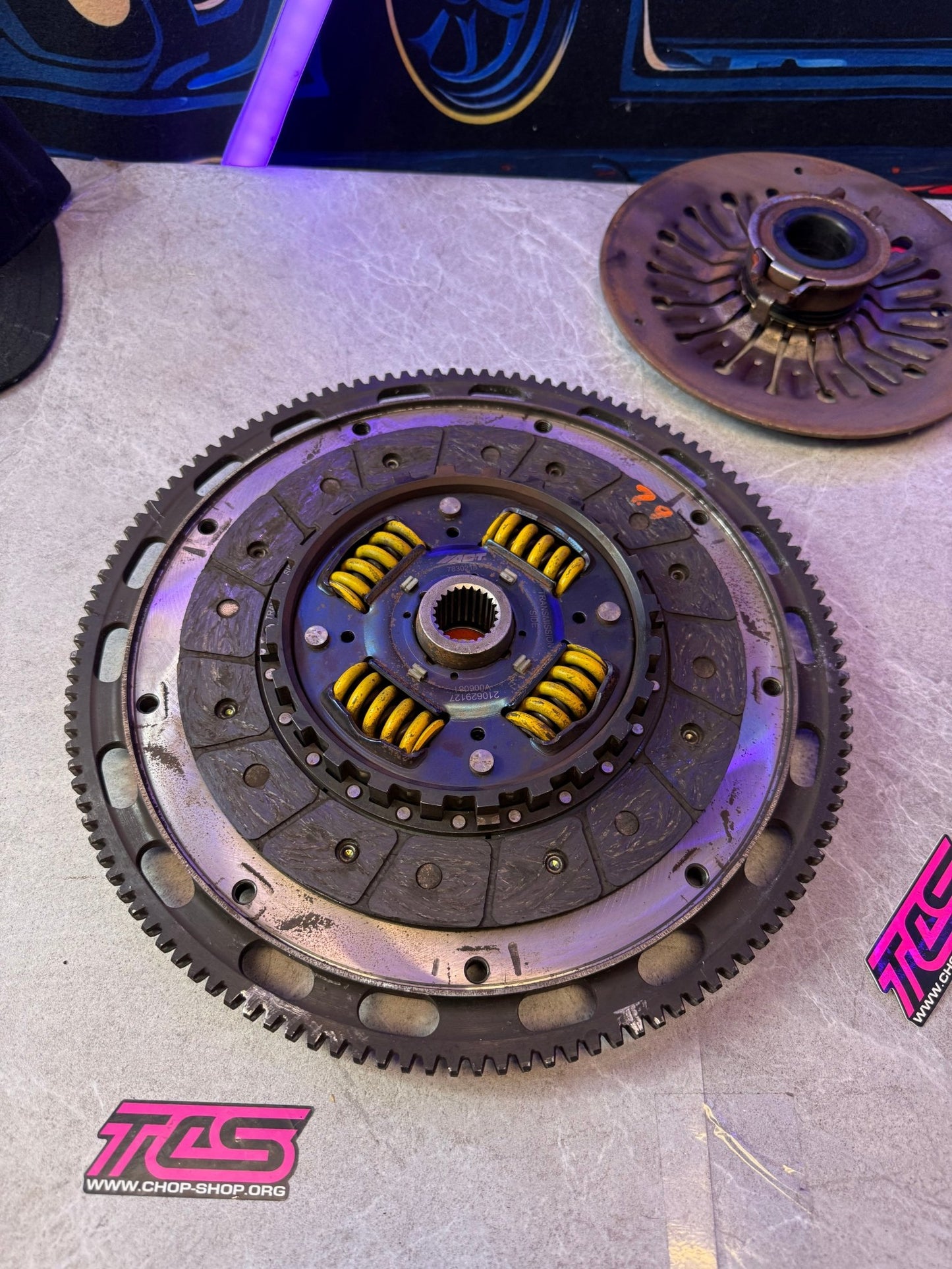 ACT mod-twin 225 heavy duty sprung clutch kit Subaru STi & wrx 6 speed