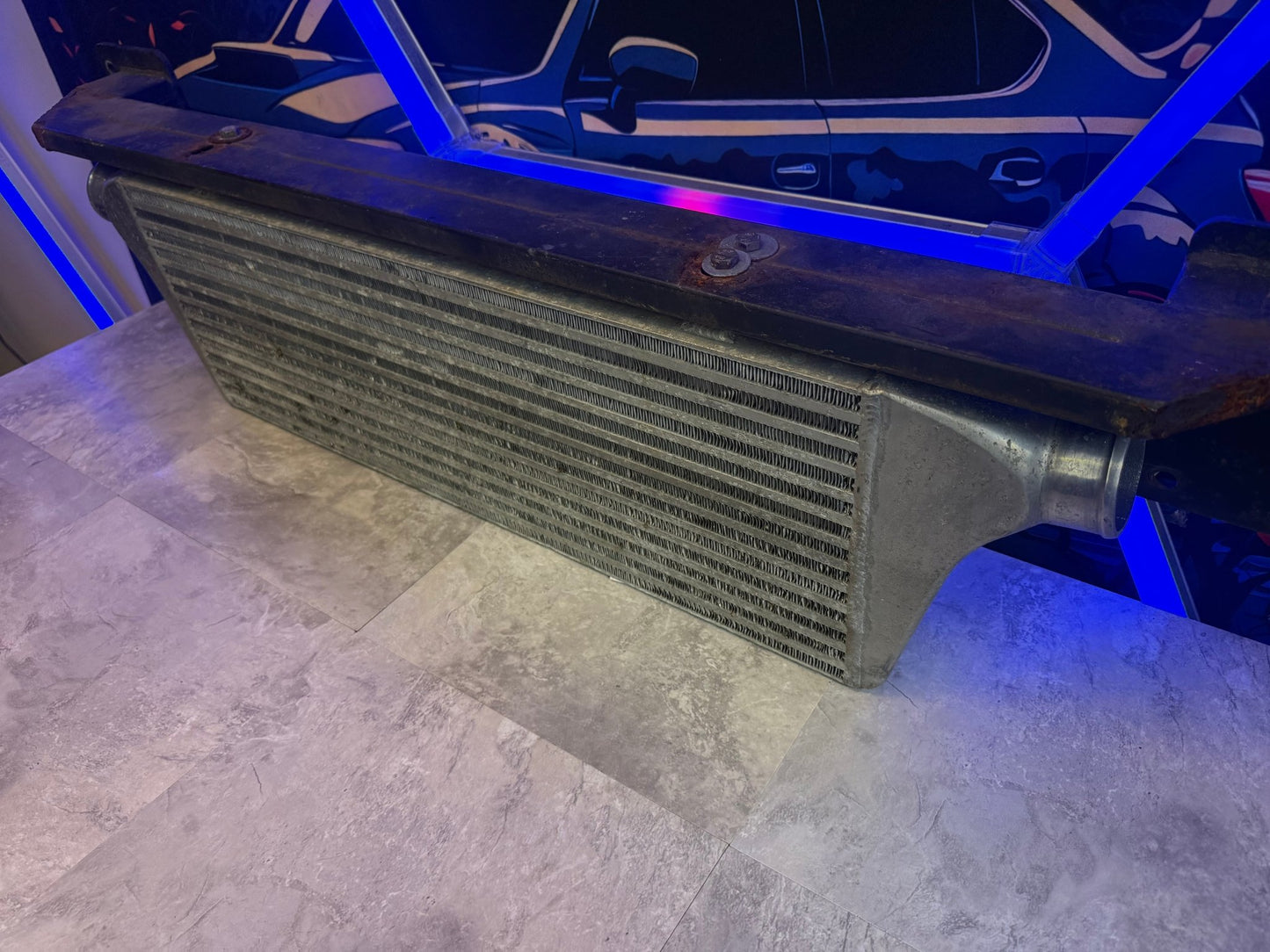 Front mount intercooler kit 2008-2014 Subaru wrx & STi 3.5β core w/ pipes & couplers