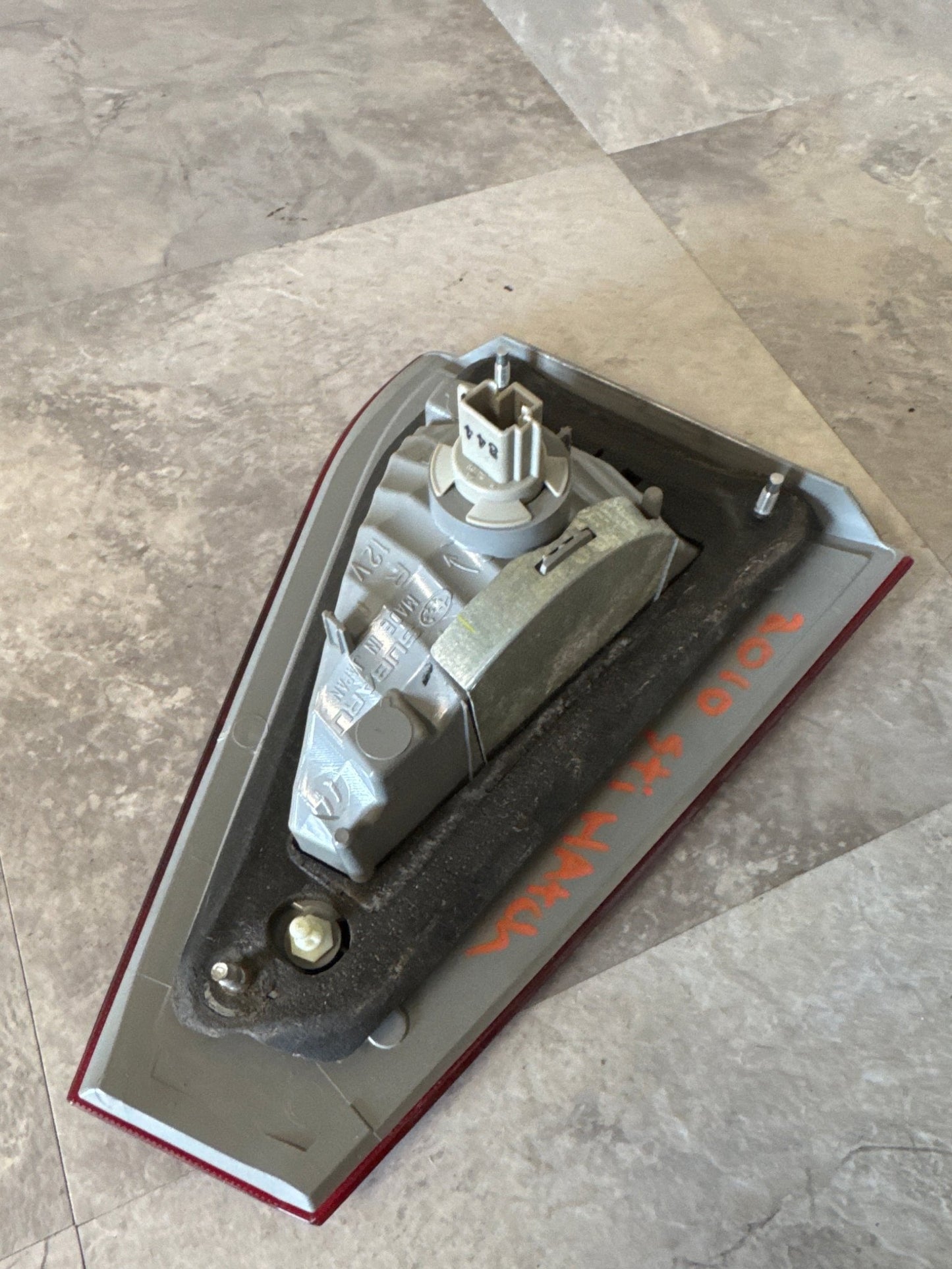2008-2014 Subaru WRX STI Passenger Right Inner Tail Light Assembly OEM 08-14