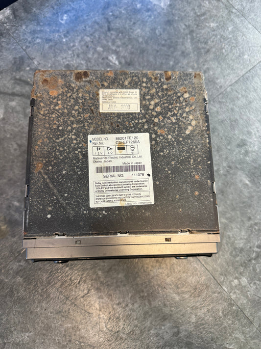 2004-2006 Subaru Impreza WRX 6 Disc OEM Radio Control Unit Stereo Deck
