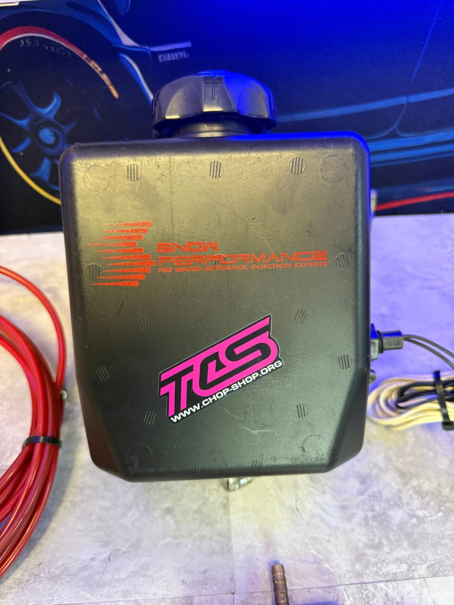 Snow performance water methanol injection kit Subaru STi & wrx stage 2 boost cooler
