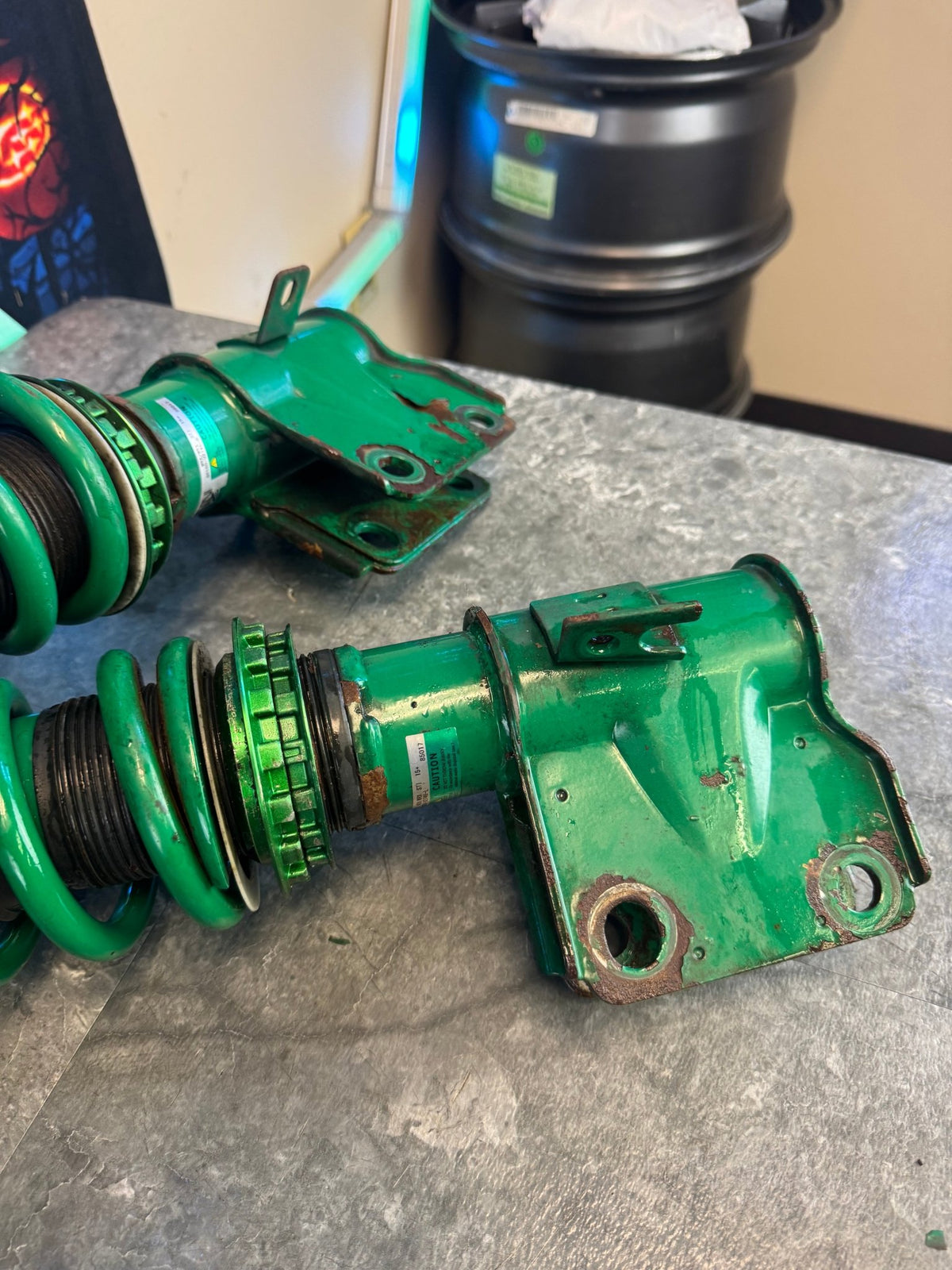 TEIN flex z adjustable coilover suspension 2015 to 2021 Subaru STi & wrx
