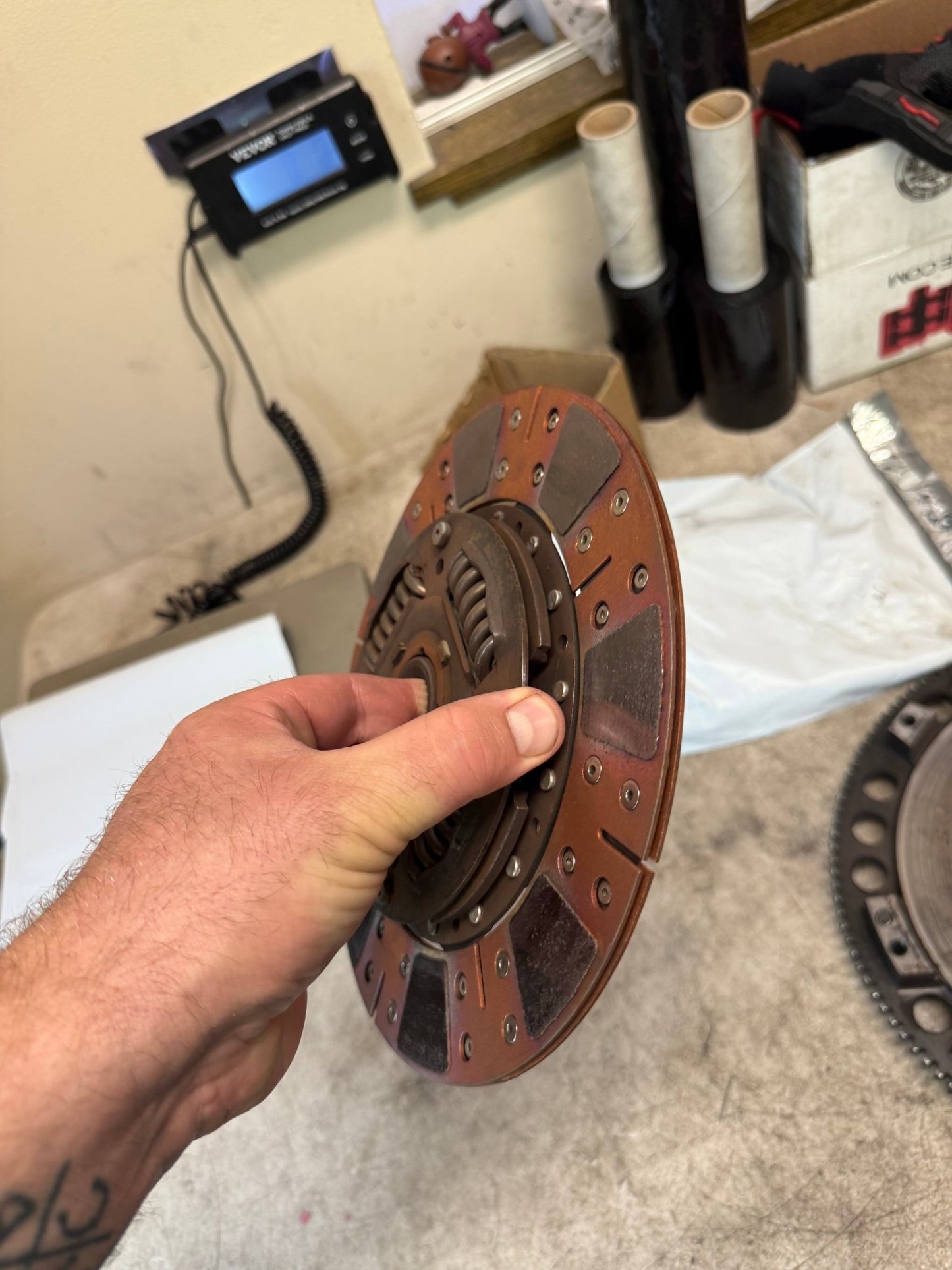 Comp competition stage 3 segmented clutch kit Subaru STi six speed w/ flywheel