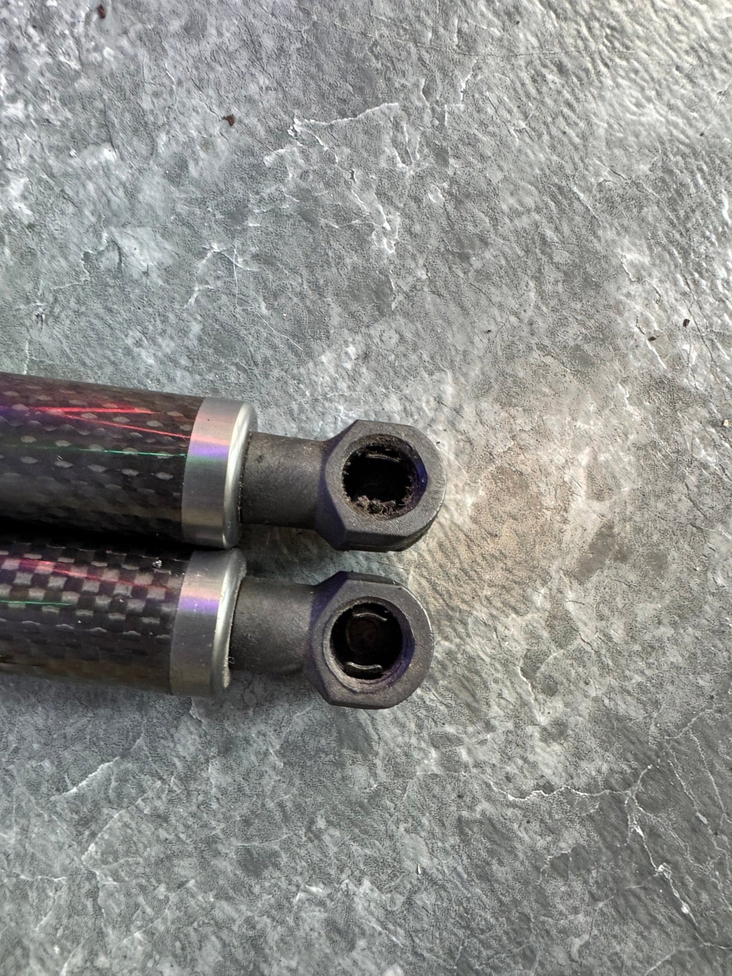2002-2007 Subaru Impreza WRX STi Carbon Fiber Hood Struts