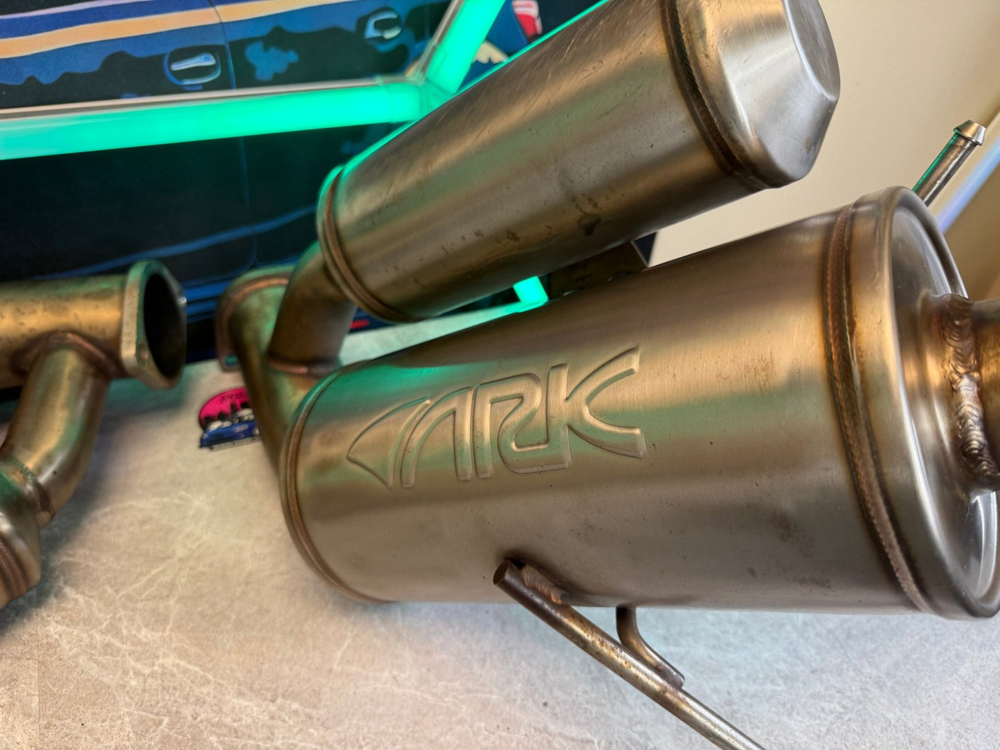 ARK performance grip CBE catback exhaust system 11-21 Subaru STi 2011-2021 wrx sedan