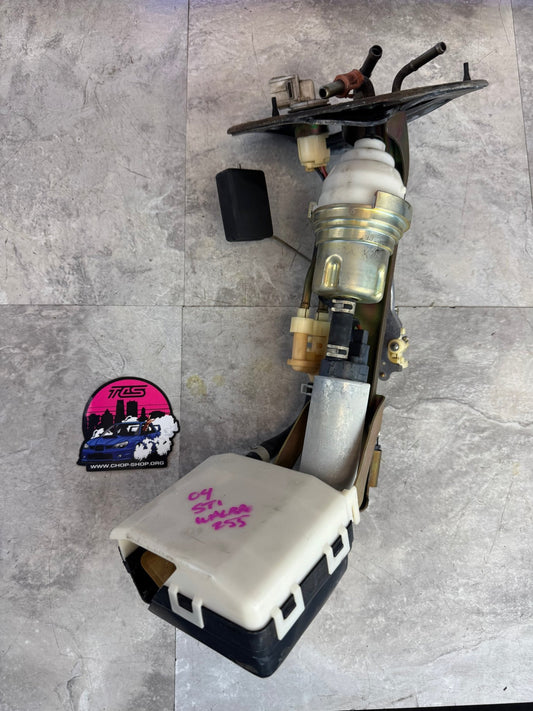 2004-2007 Subaru WRX STi OEM Fuel Hanger With Walbro 255 Fuel Pump Assembly I2