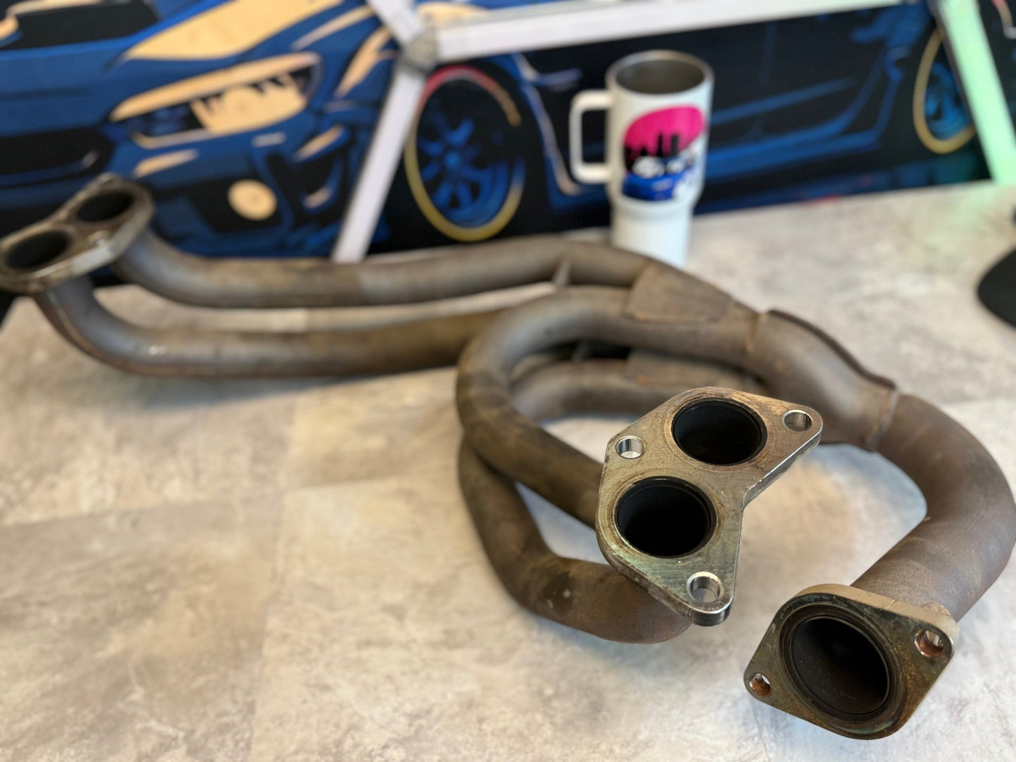 HKS ELH 04-21 Subaru STi equal length header exhaust manifold wrx ej257