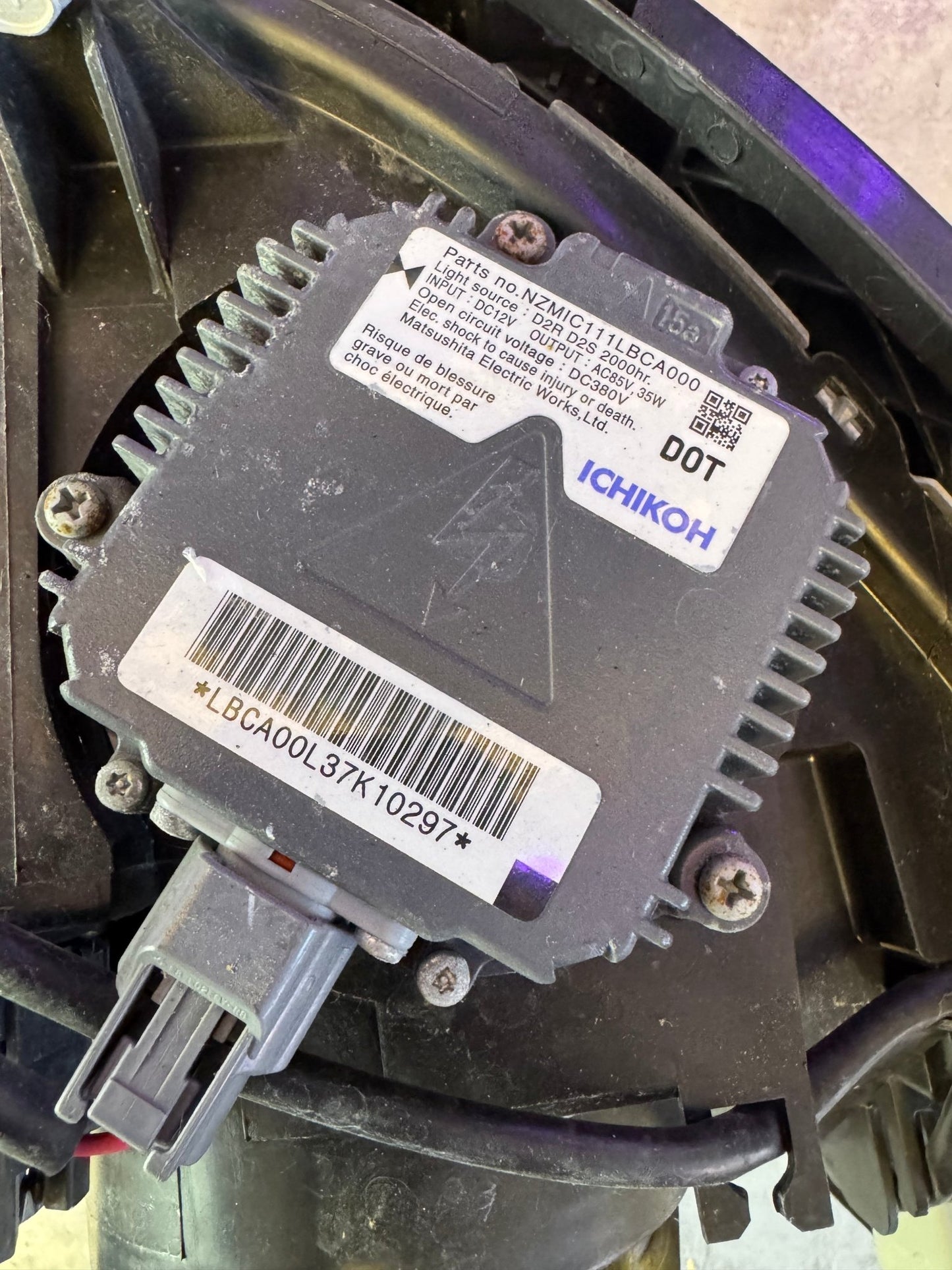 Subaru OEM 08-14 Subaru Impreza WRX STI LH Driver Side Headlight Assembly HID