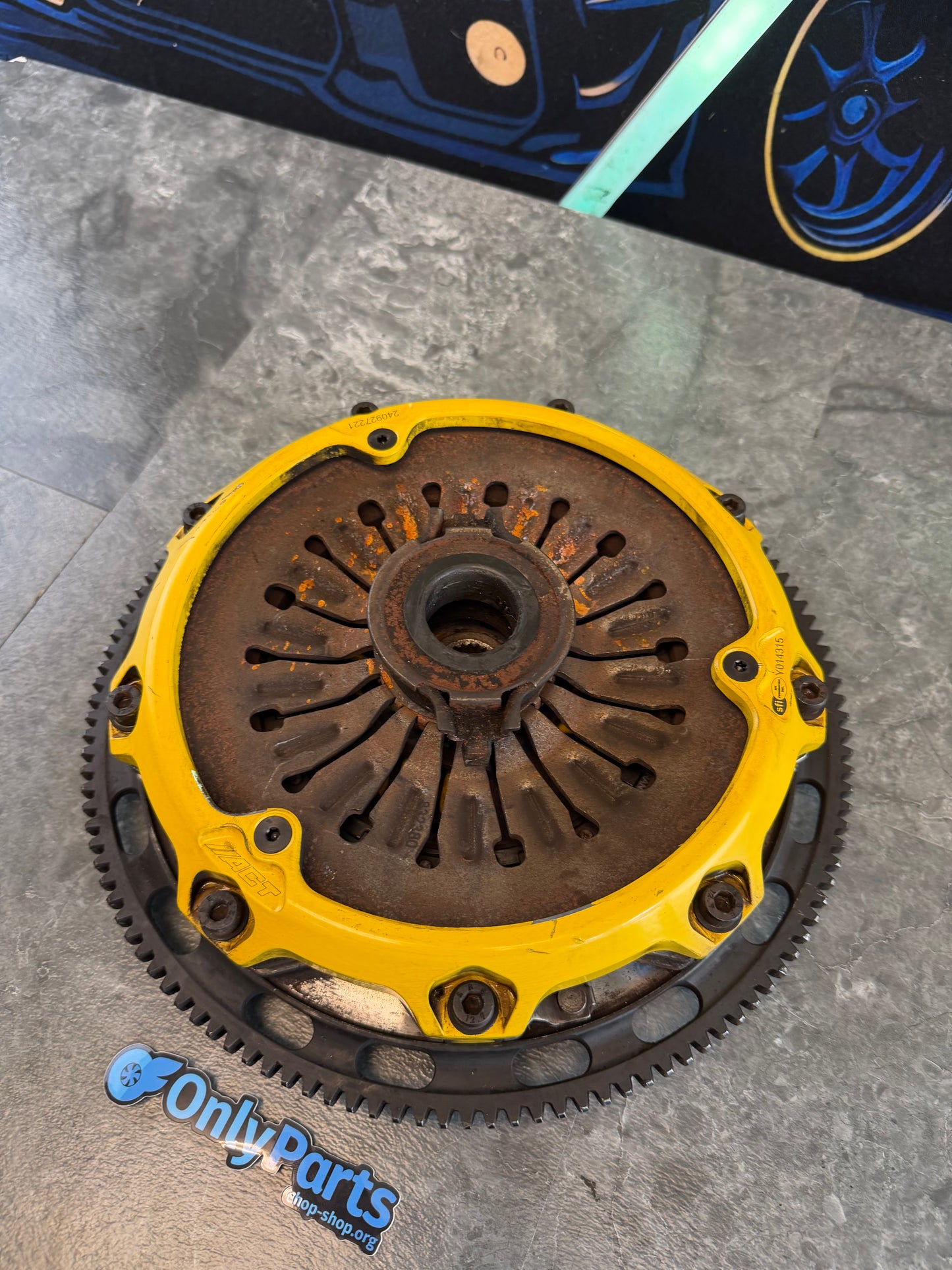 ACT clutch kit 2004 - 2021 Subaru STi ( and 6 speed swapped wrx ) twin disc MOD w/ flywheel