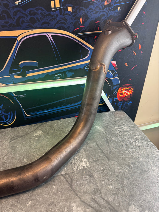 2008-2014 Subaru WRX STi Cobb Tuning GESi 3-Inch High Flow Catted Dual Bung Downpipe
