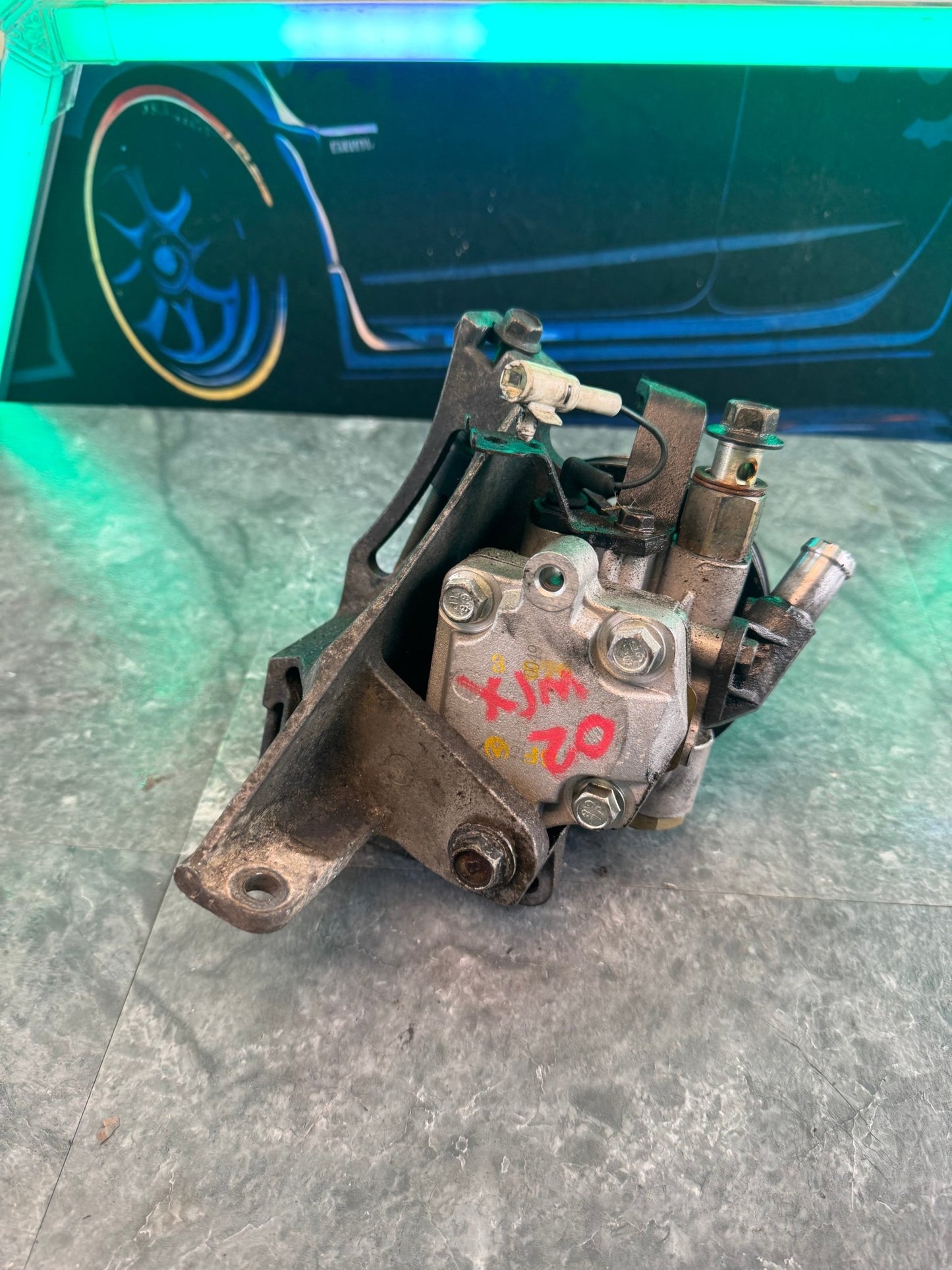 2004-2007 Subaru Impreza WRX STi OEM Power Steering Pump Mount