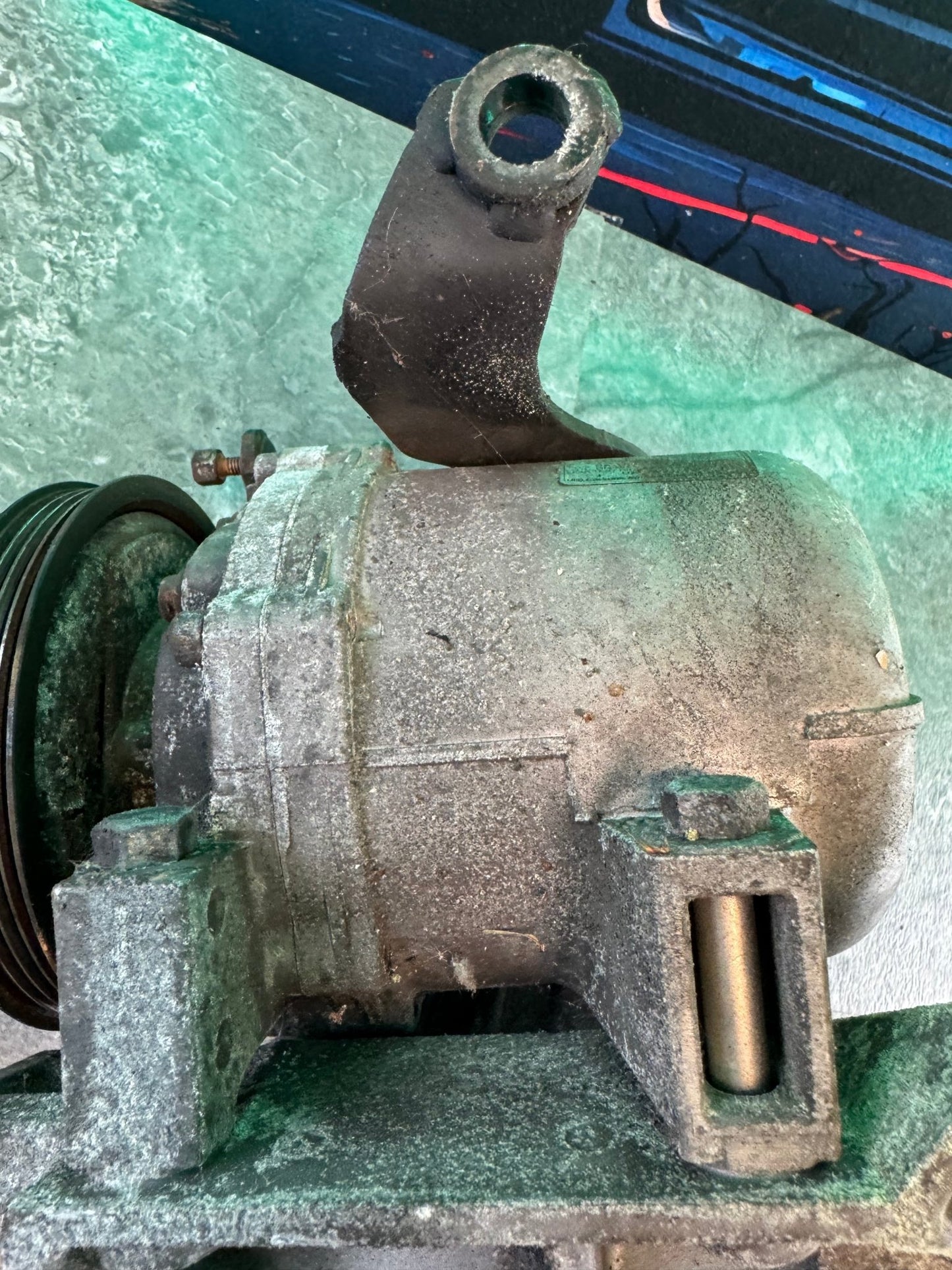2004-2007 Subaru Impreza WRX STi AC Compressor With Bracket