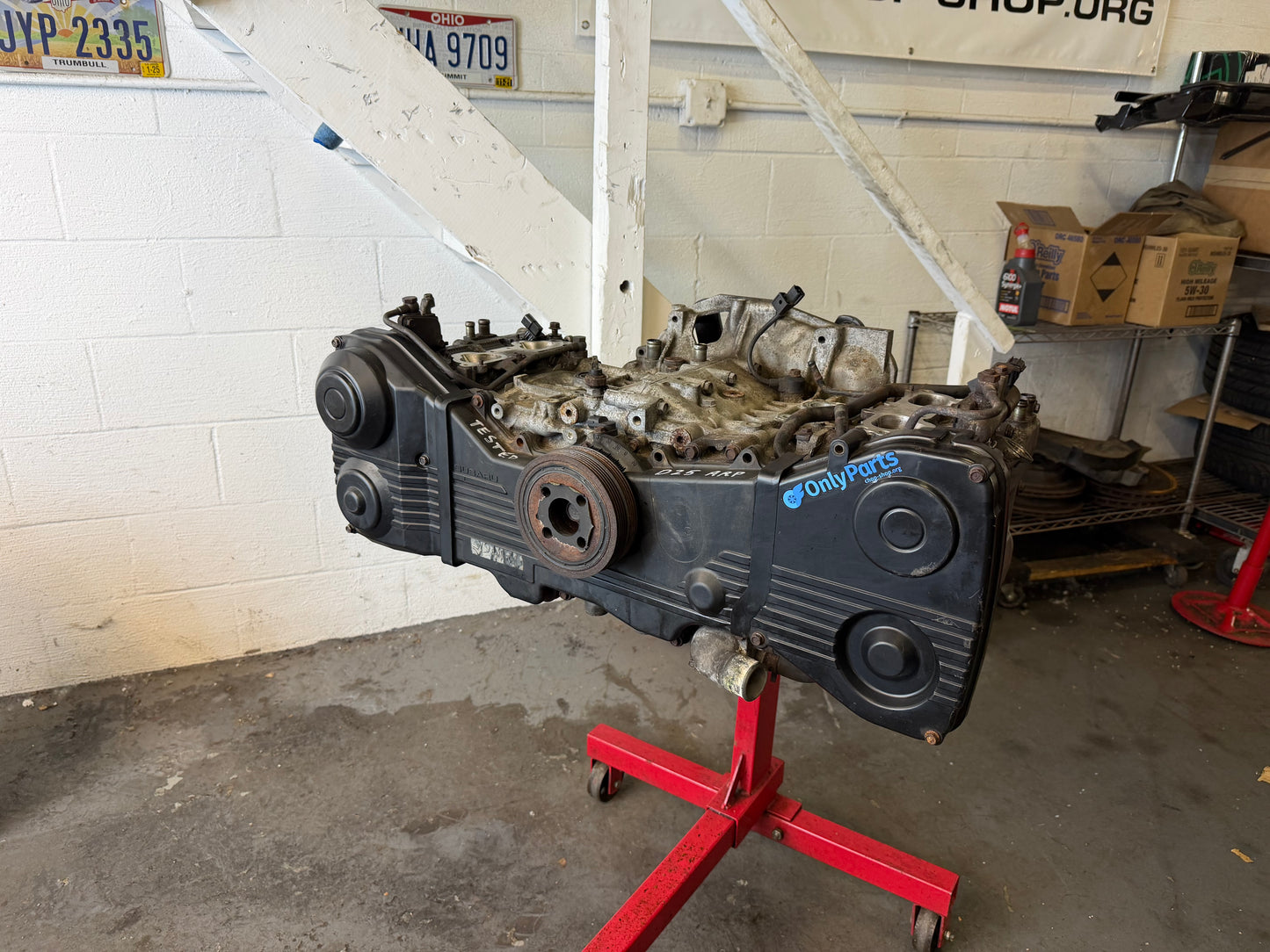 D25 Subaru wrx & STi boxer engine motor longblock EJ255 EJ257 EJ25 ARP