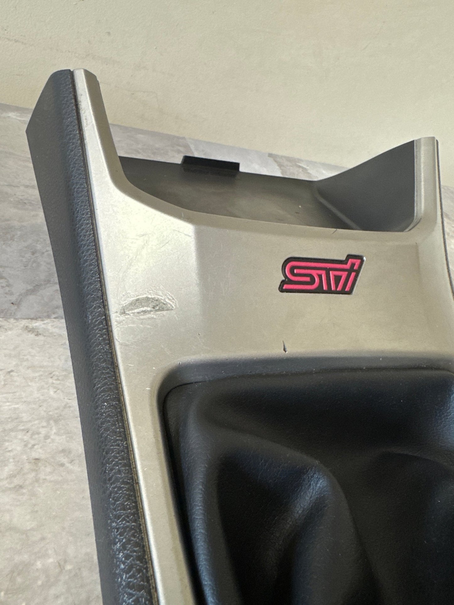 OEM 2008-2014 Subaru Impreza WRX STi Center Shifter Console OEM 92126FG000 Sticker