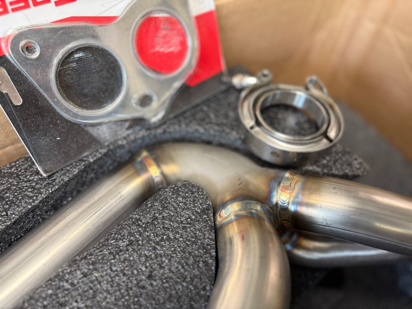 Killer b Motorsports holy header 4-1 4 into 1 equal length header Subaru STi & wrx ej257 ej255 ej205