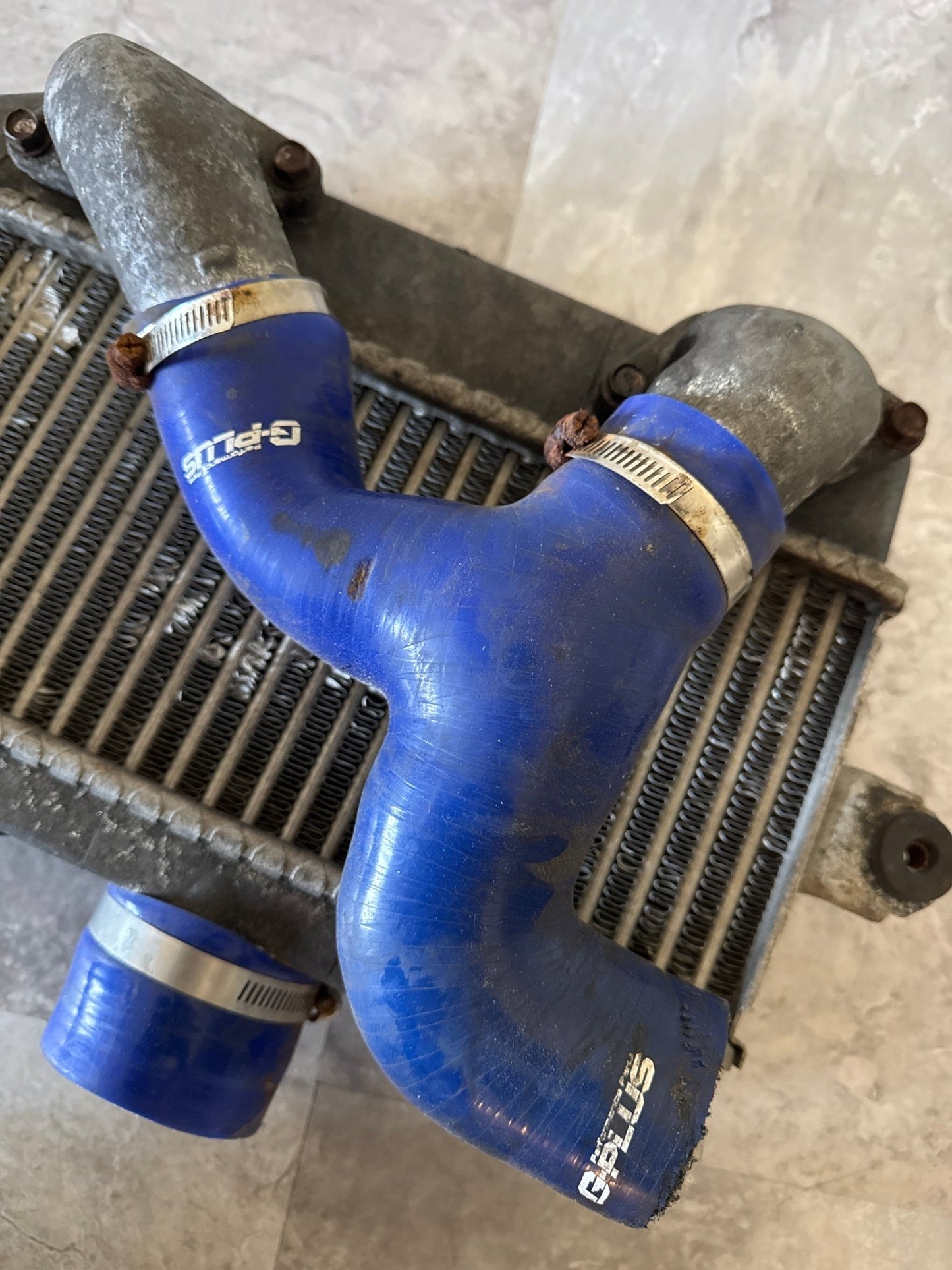 OEM 2002-2007 Subaru Impreza WRX Top Mount Intercooler