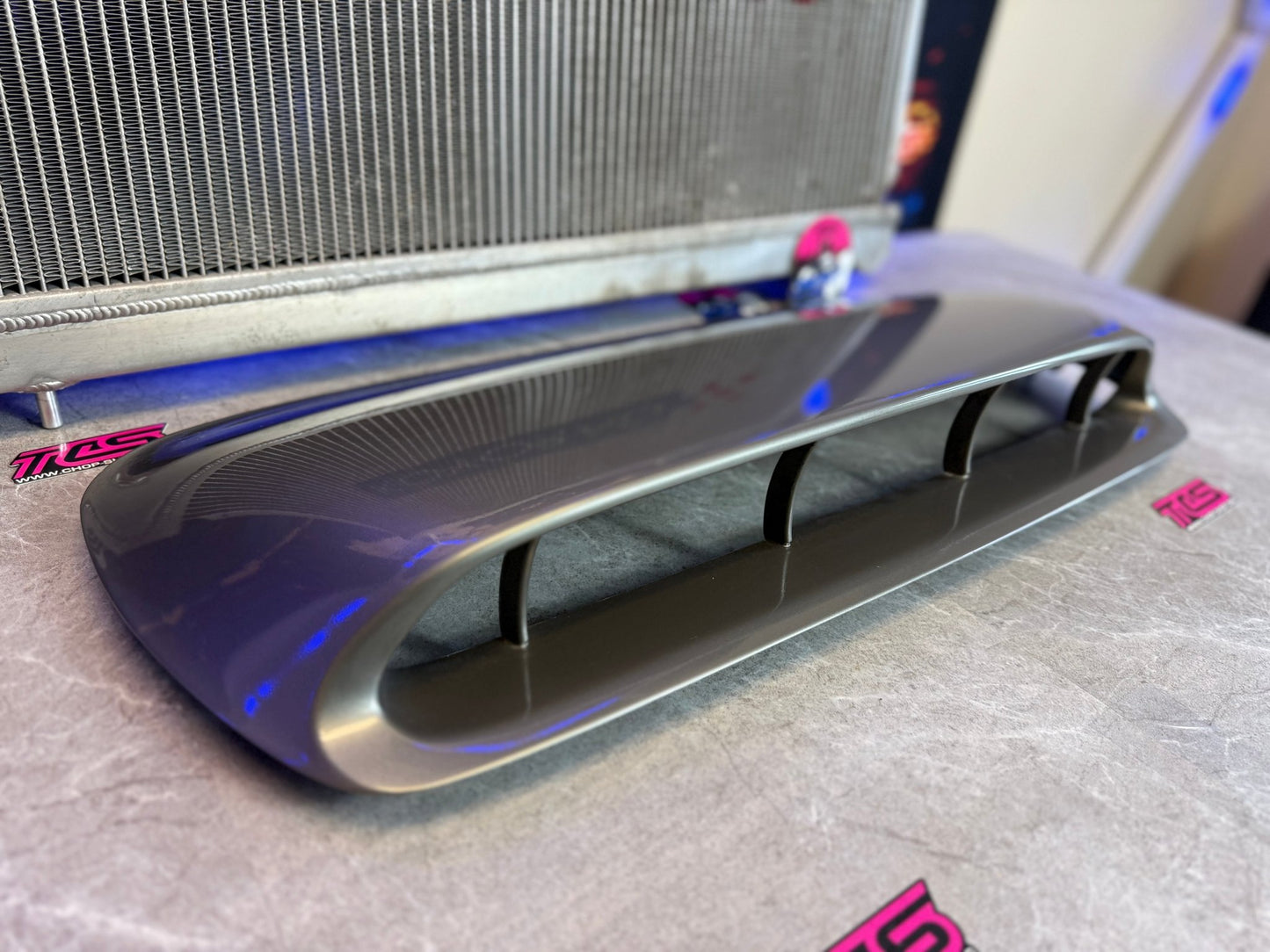 JDM STi Subaru v7 oem hood scoop version 7 bugeye forester xt tall