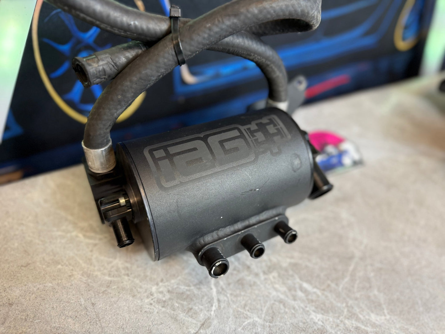 IAG performance AOS air oil separator v2 COMP 08-21 STi & wrx ej257 ej255