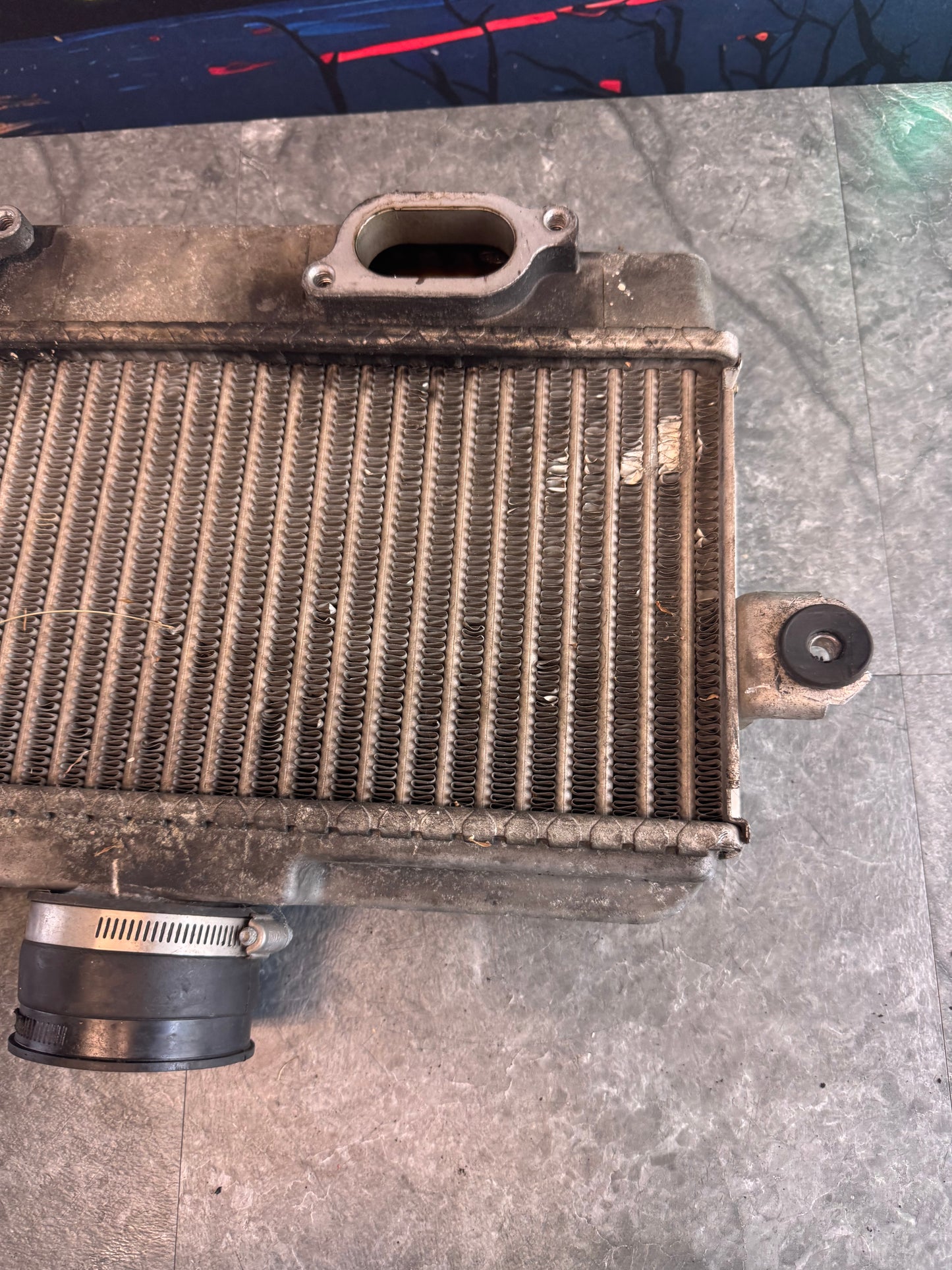 2004-2007 Subaru Impreza WRX STi OEM Top Mount Intercooler Assembly