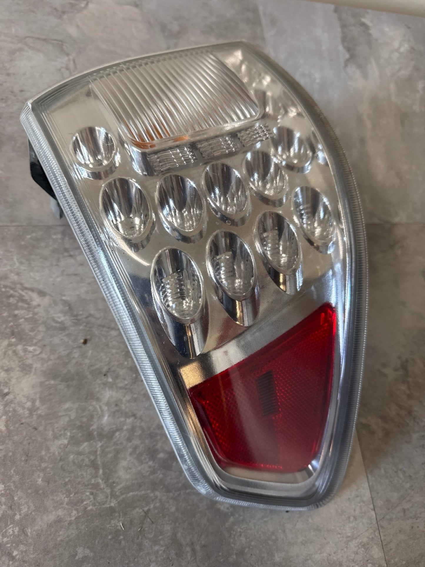 2008-2014 Subaru WRX STi Hatch Wagon Left Rear Outer Tail Light Assembly Clear