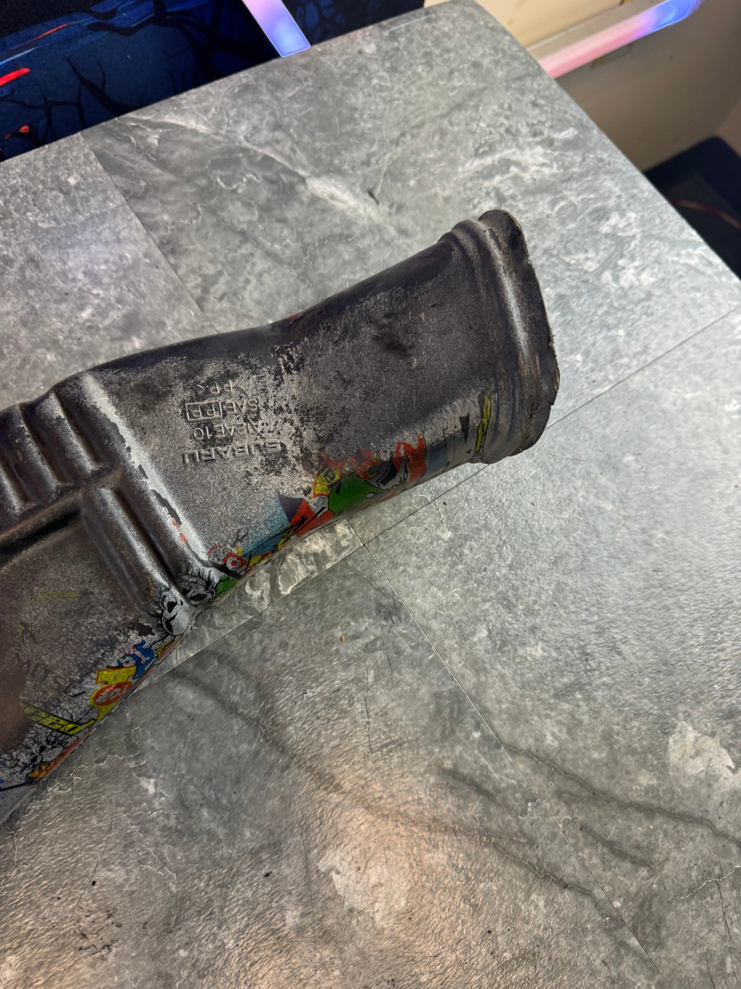 2002-2007 Subaru Impreza WRX STi OEM Custom Hydro Dipped Air Intake Duct And Alternator Belt Cover