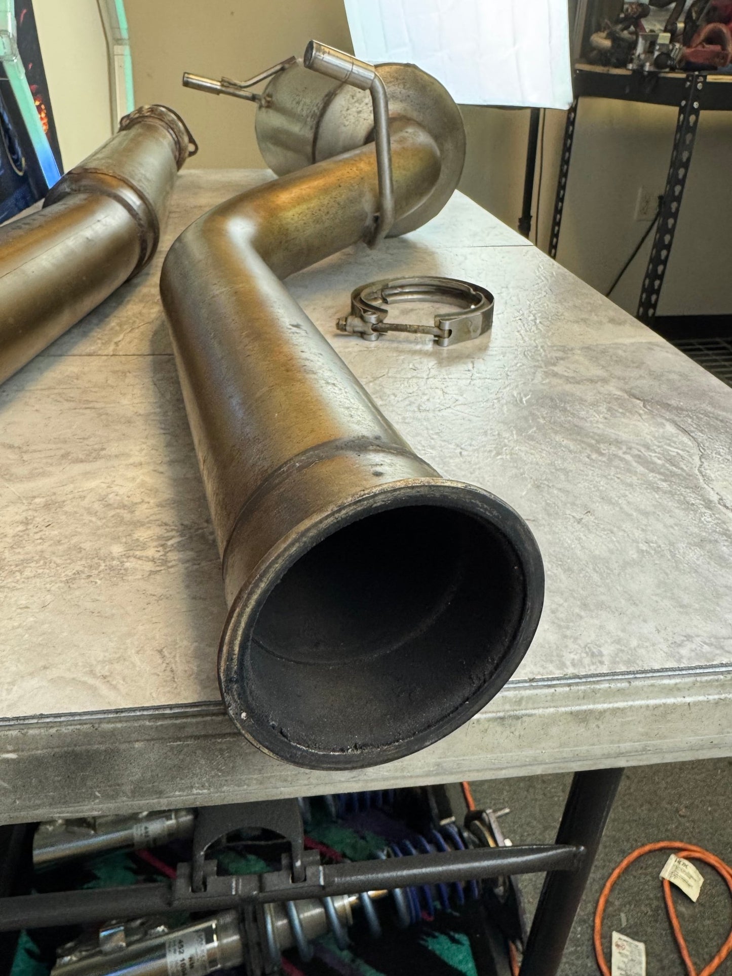 Perrin V-Band Clamp Catback Exhaust System For 02-07 WRX/STi