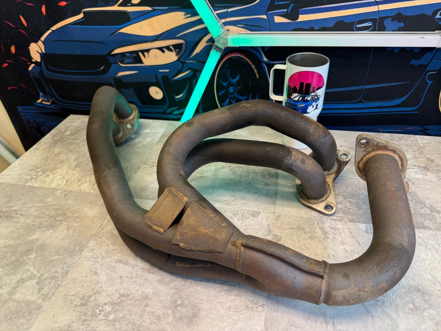 HKS ELH 04-21 Subaru STi equal length header exhaust manifold wrx ej257