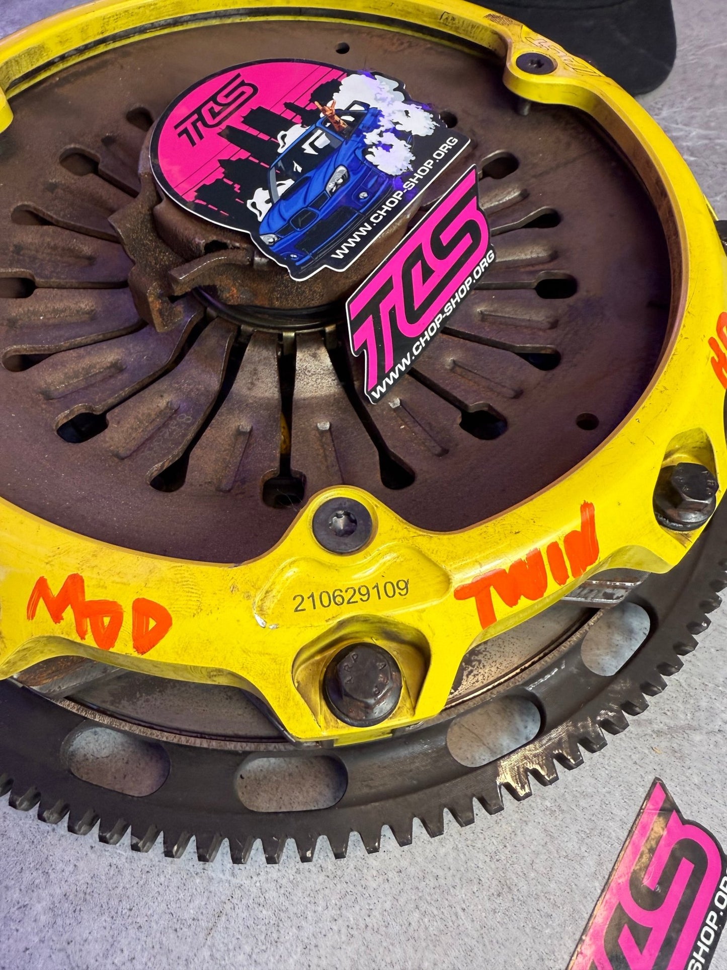 ACT mod-twin 225 heavy duty sprung clutch kit Subaru STi & wrx 6 speed