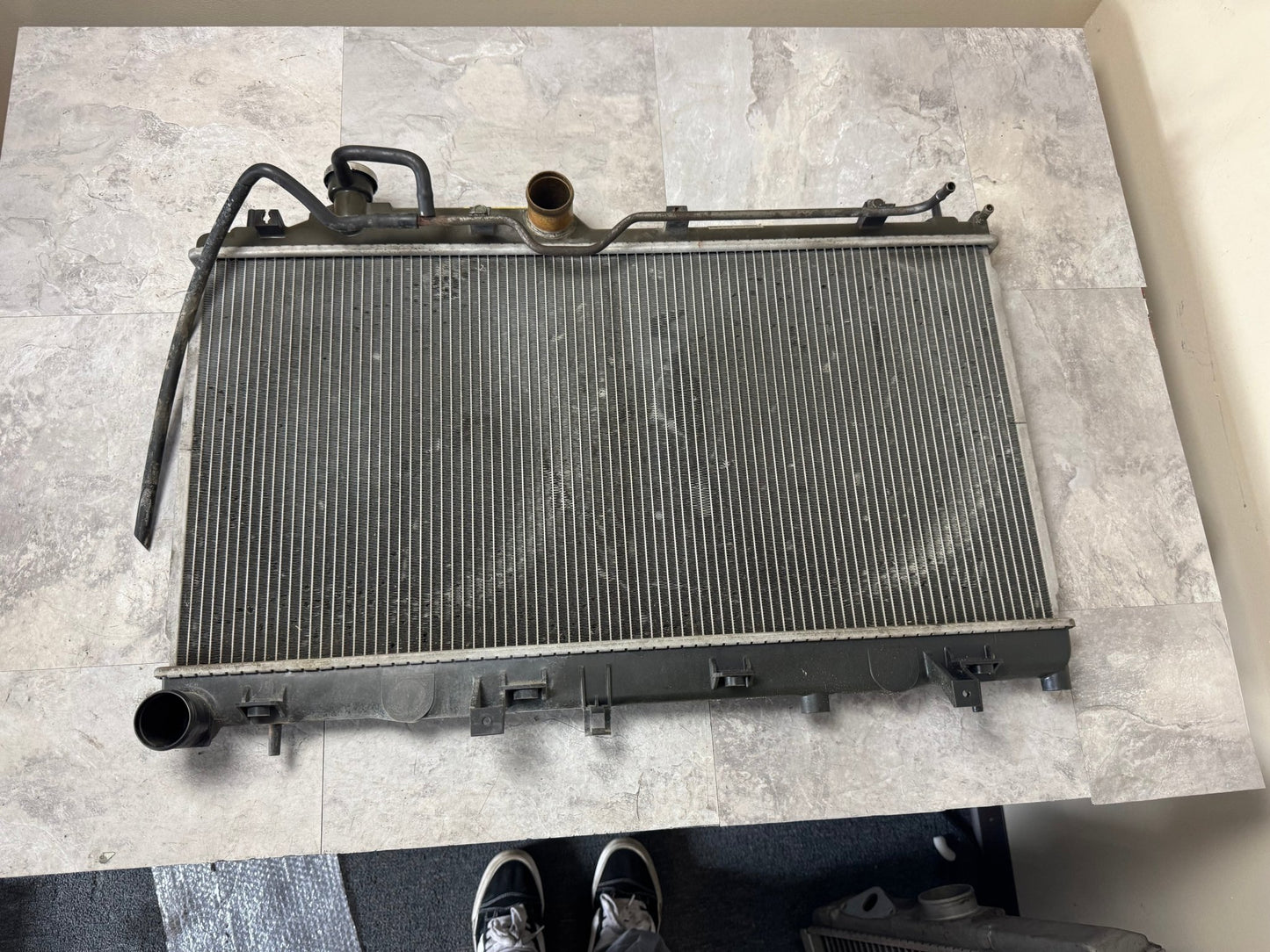 OEM 08-14 Subaru Impreza WRX STi Radiator Cooling Assy Fans Shroud