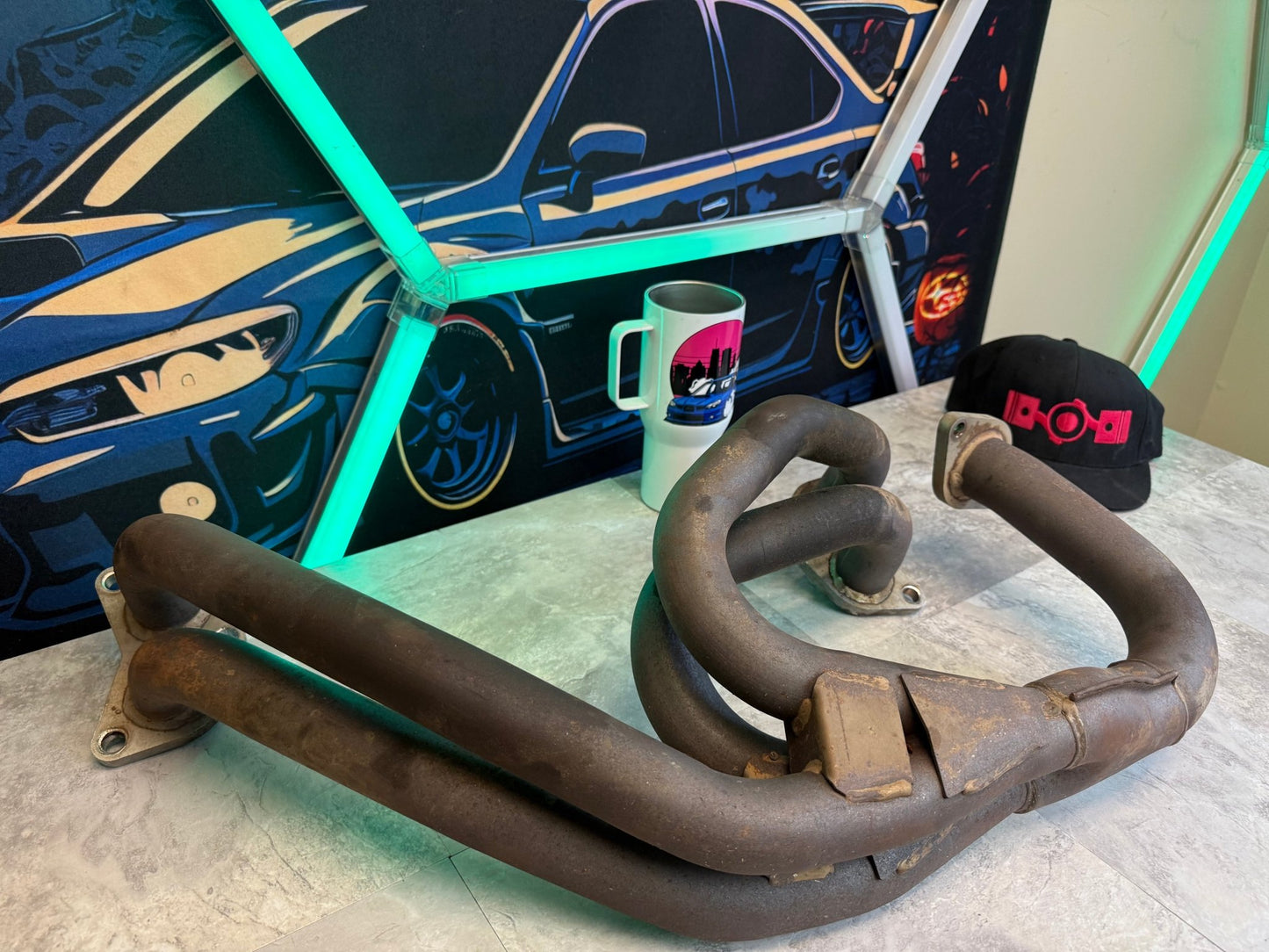 HKS ELH 04-21 Subaru STi equal length header exhaust manifold wrx ej257