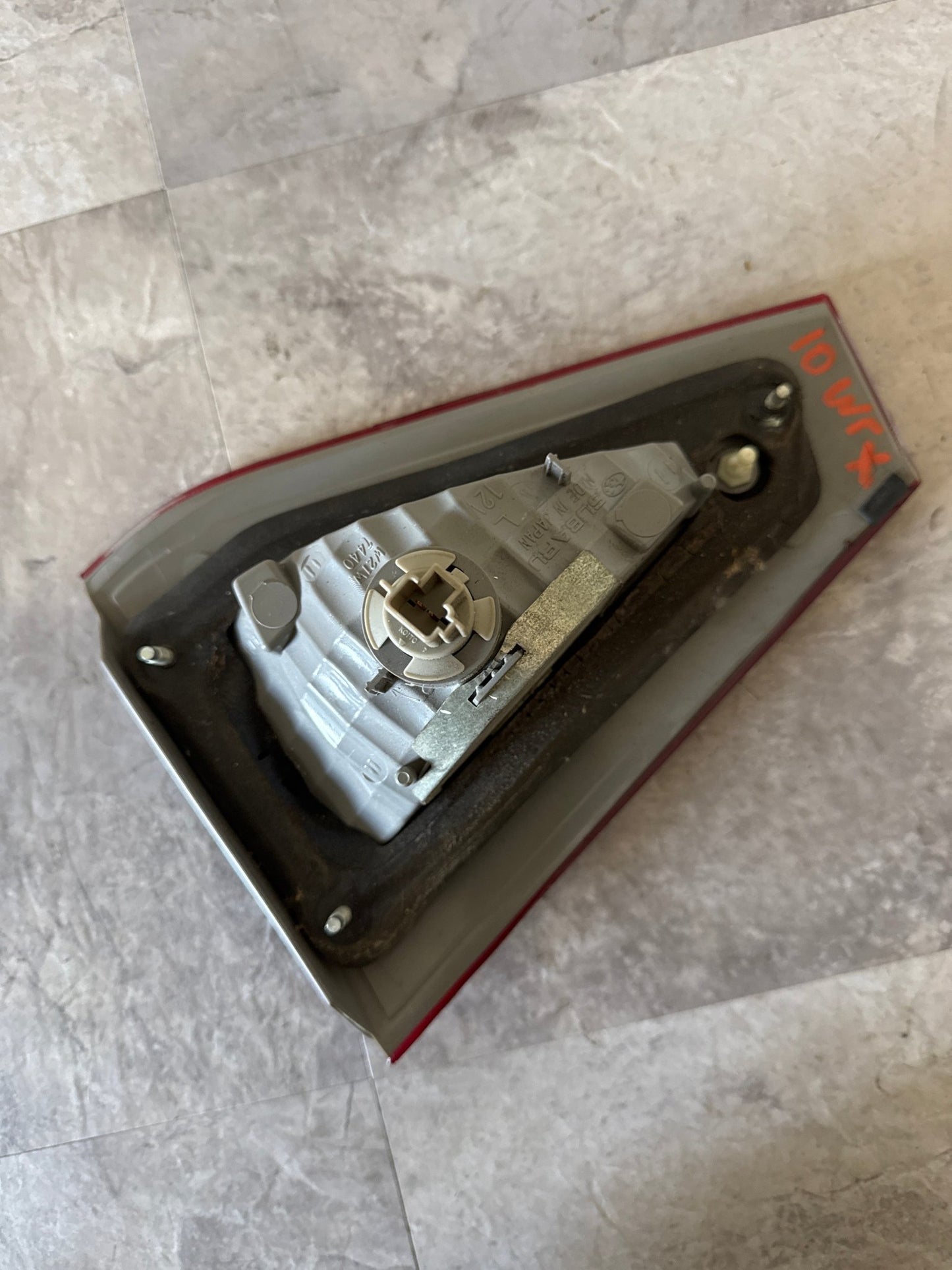 2008-2014 Subaru WRX STI Driver's Side Left Inner Tail Light Assembly OEM 08-14