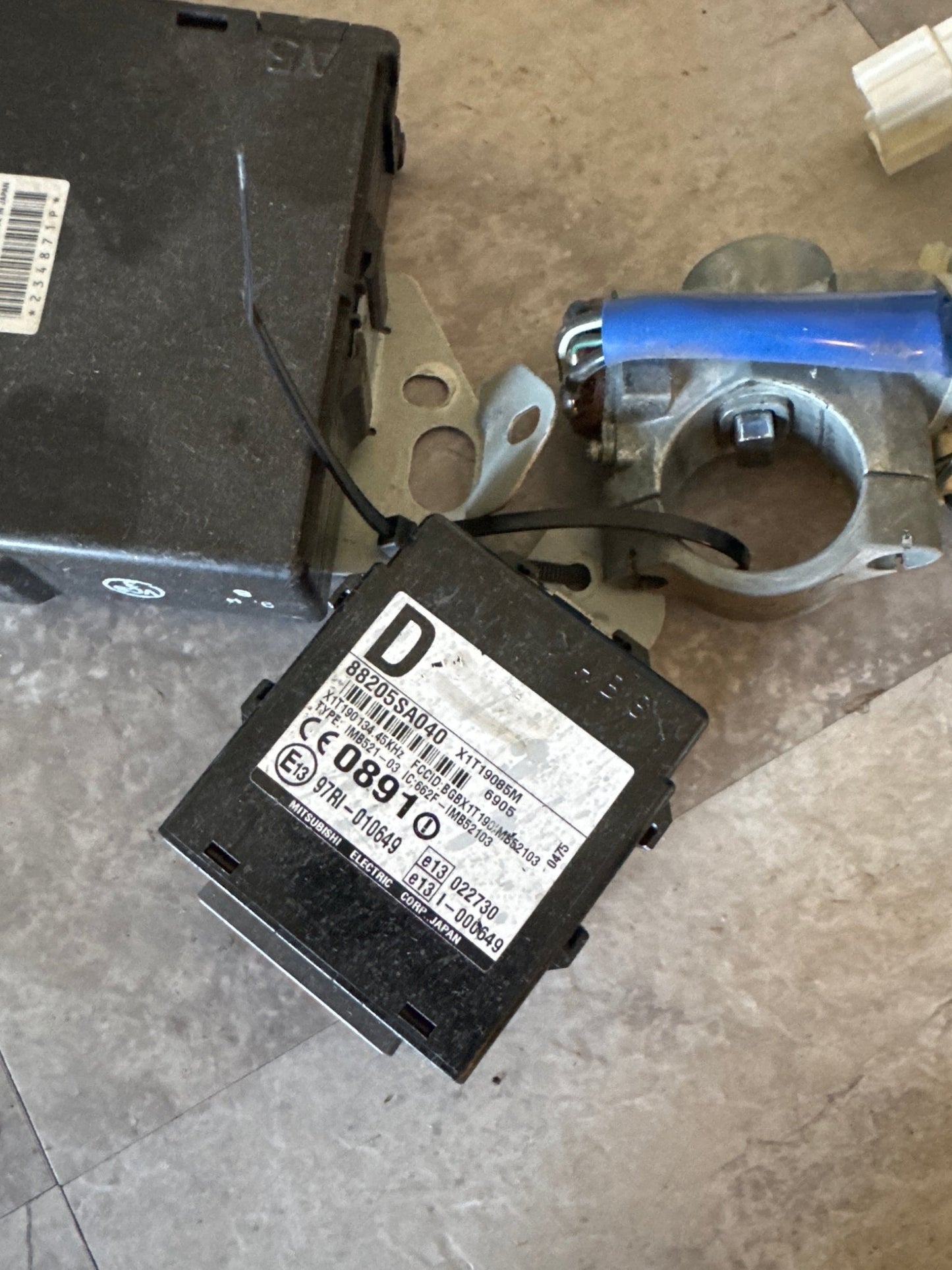 2007 SUBARU WRX STI EJ257 2.5L OEM ENGINE ECU IMMOBILIZER KEY SETUP 22611AM410
