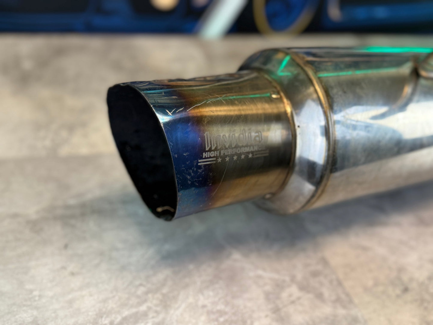 Invidia N1 Axle Back Exhaust For 02-07 WRX/STi Subaru SCRATCH & DENT