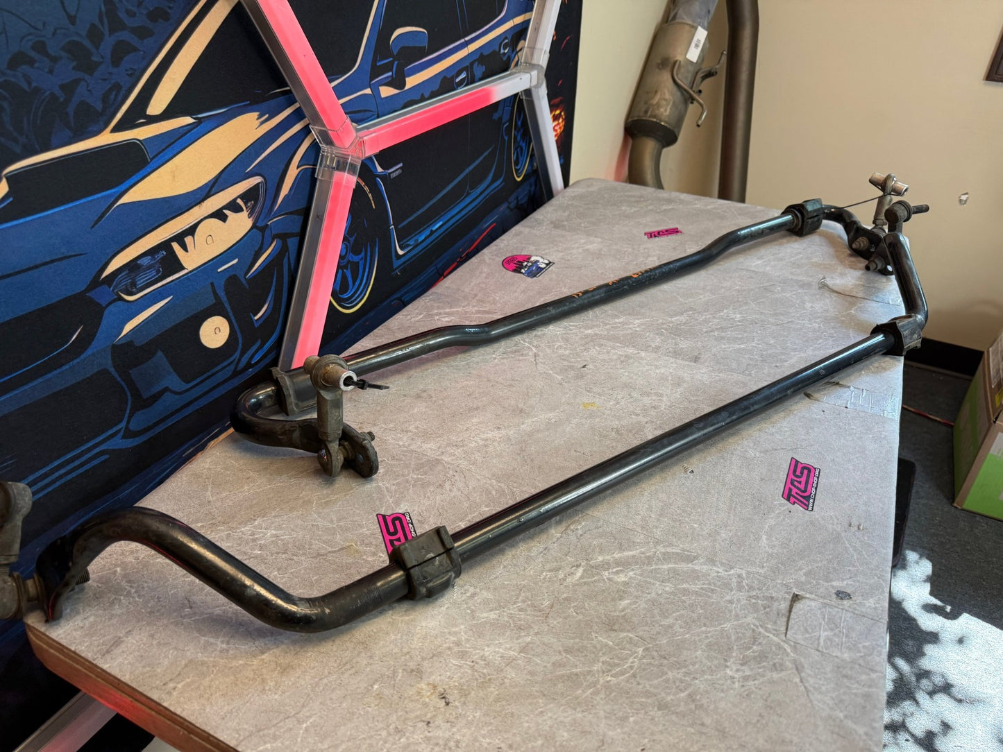 RCE racecomp enginnering front & rear sway bars w/ end links 15-21 Subaru STi