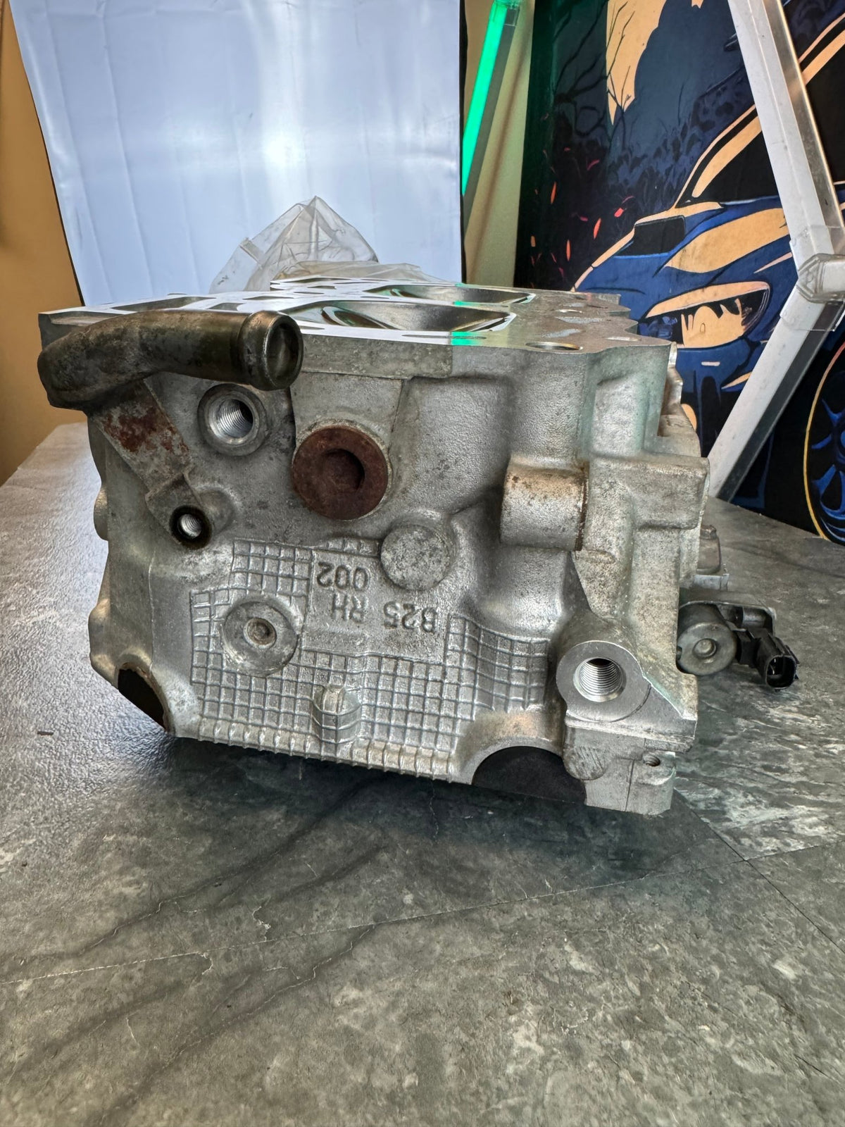 2004-2006 Subaru WRX STi OEM B25 SAVCS RH Side Right Side Head Assembly Refreshed Cut And Tested