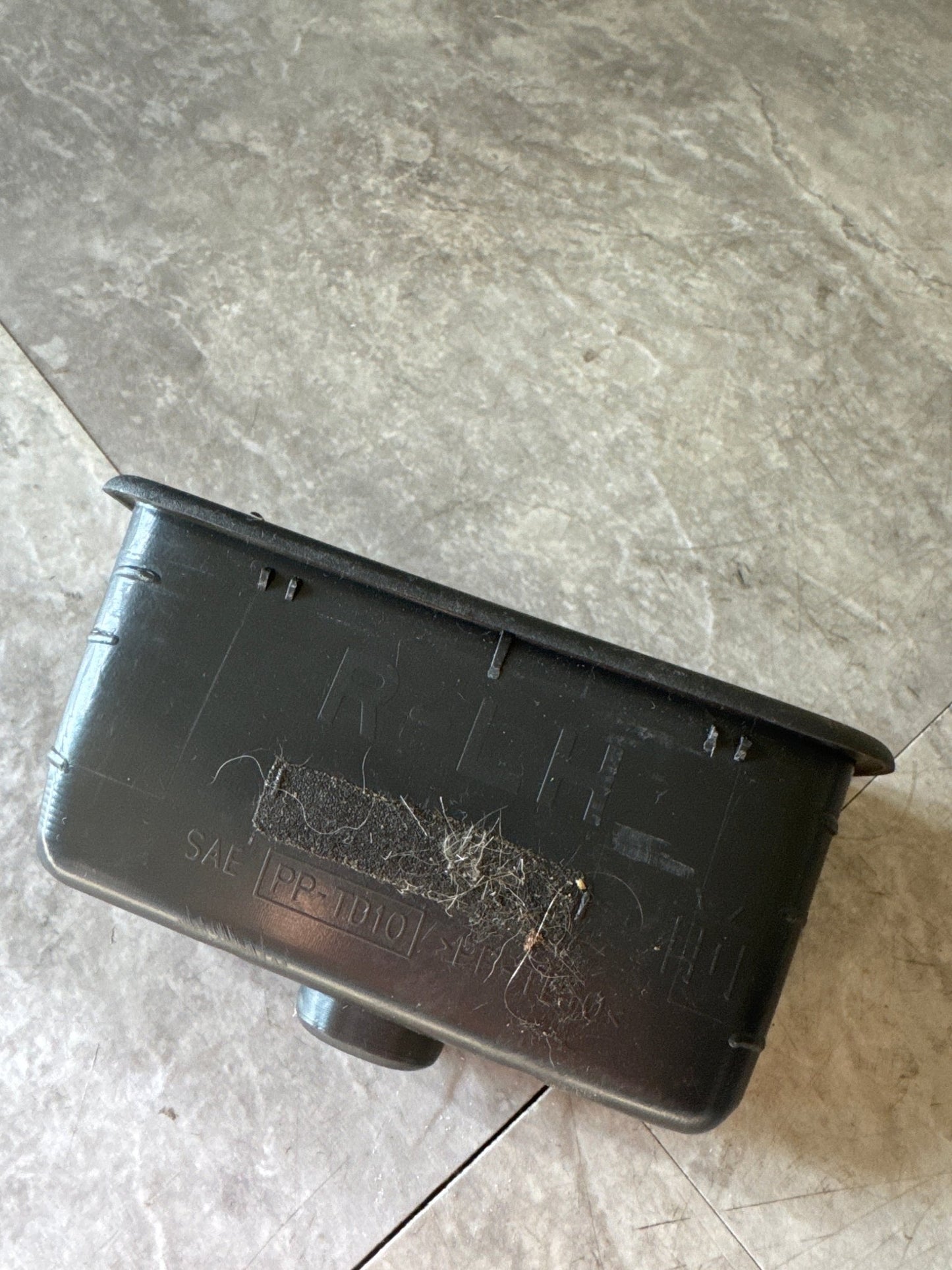 2002-2007 Subaru Impreza Rear Left Interior Door Pull Handle Pocket Trim OEM (2)